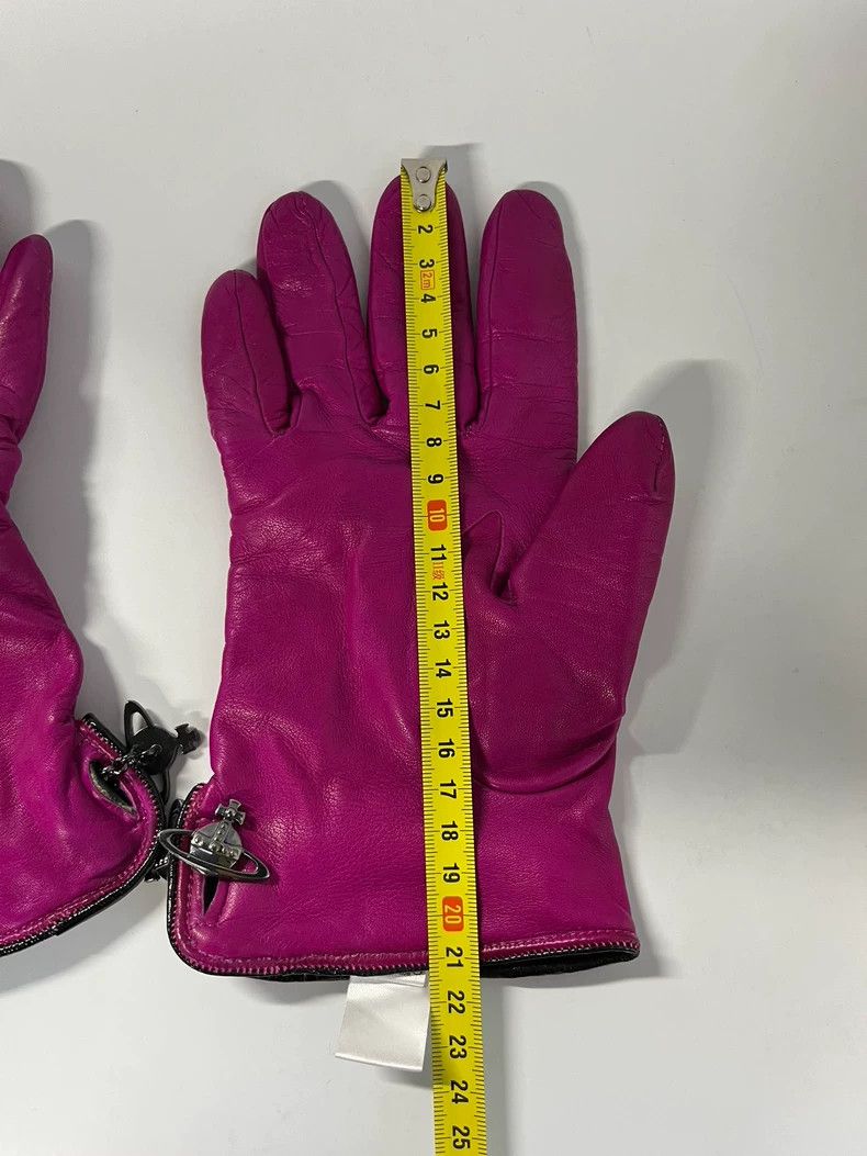 Vivienne Westwood Vivienne Westwood Pink Saturn Gloves Size ONE SIZE - 8 Thumbnail