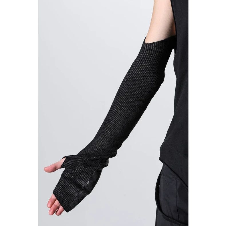Julius Julius White Fingerless Gloves Accessory Size ONE SIZE - 9 Thumbnail