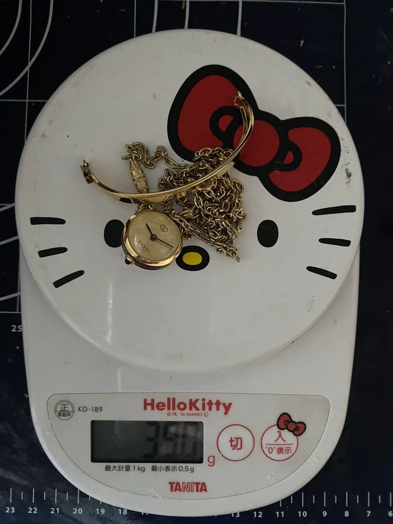 Gucci Gucci Mechanical Necklace Watch and Bracelet Set Size ONE SIZE - 8 Thumbnail