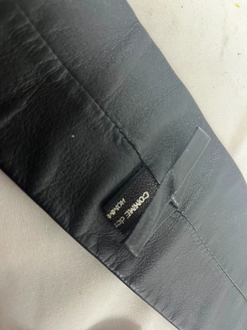 Comme des Garcons Comme des Garçons Homme Plus Leather Tie Size ONE SIZE - 6 Thumbnail