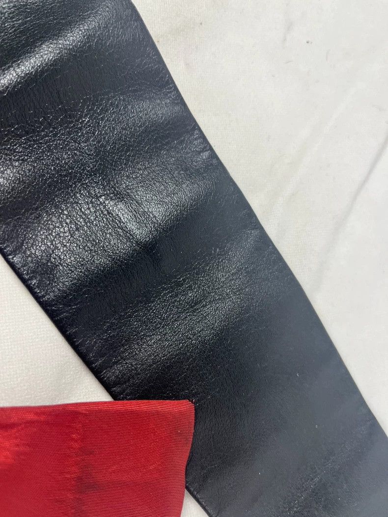 Comme des Garcons Comme des Garçons Homme Plus Leather Tie Size ONE SIZE - 5 Thumbnail