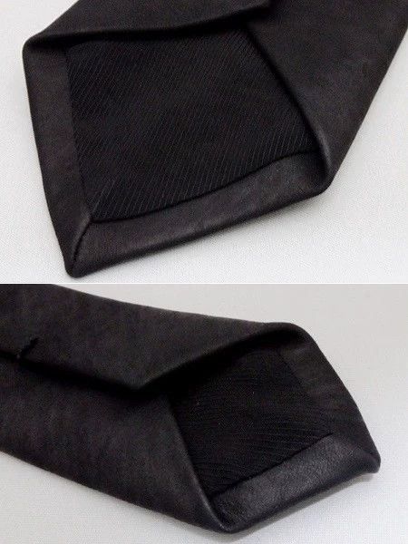 Julius Julius Tie in Black Cowhide 2016FW Size ONE SIZE - 2 Thumbnail