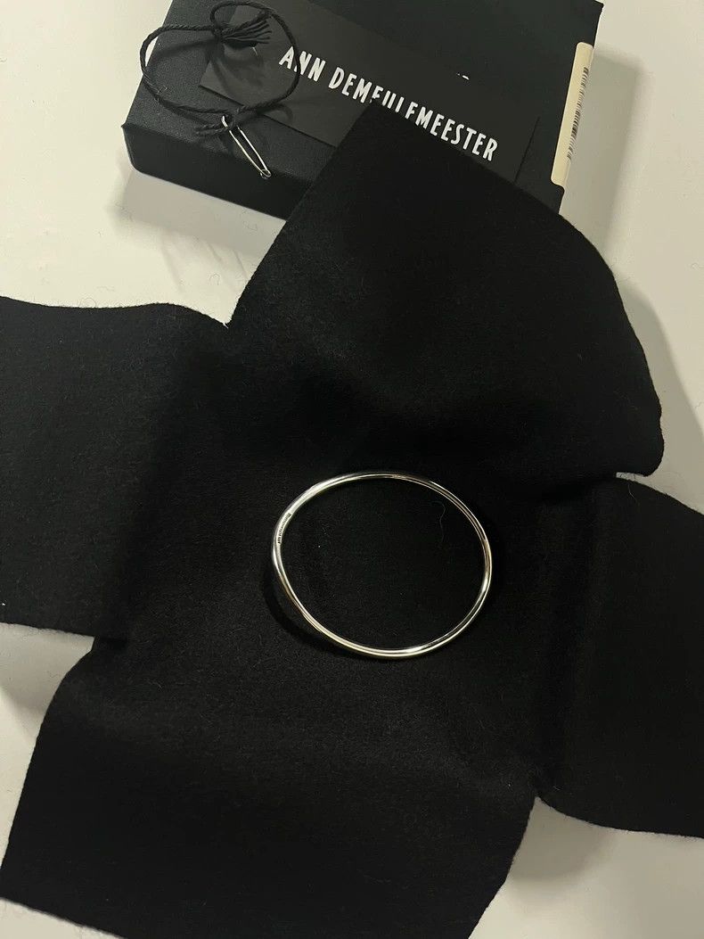 Ann Demeulemeester Ann Demeulemeester Silver Bracelet Bangle Size ONE SIZE - 7 Thumbnail
