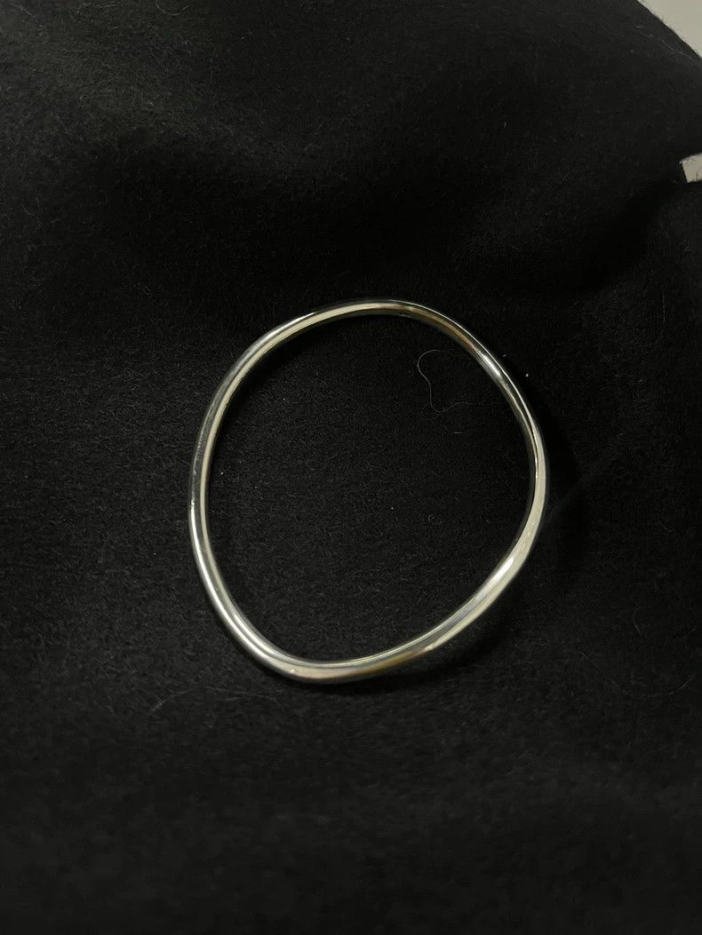 Ann Demeulemeester Ann Demeulemeester Silver Bracelet Bangle Size ONE SIZE - 3 Thumbnail