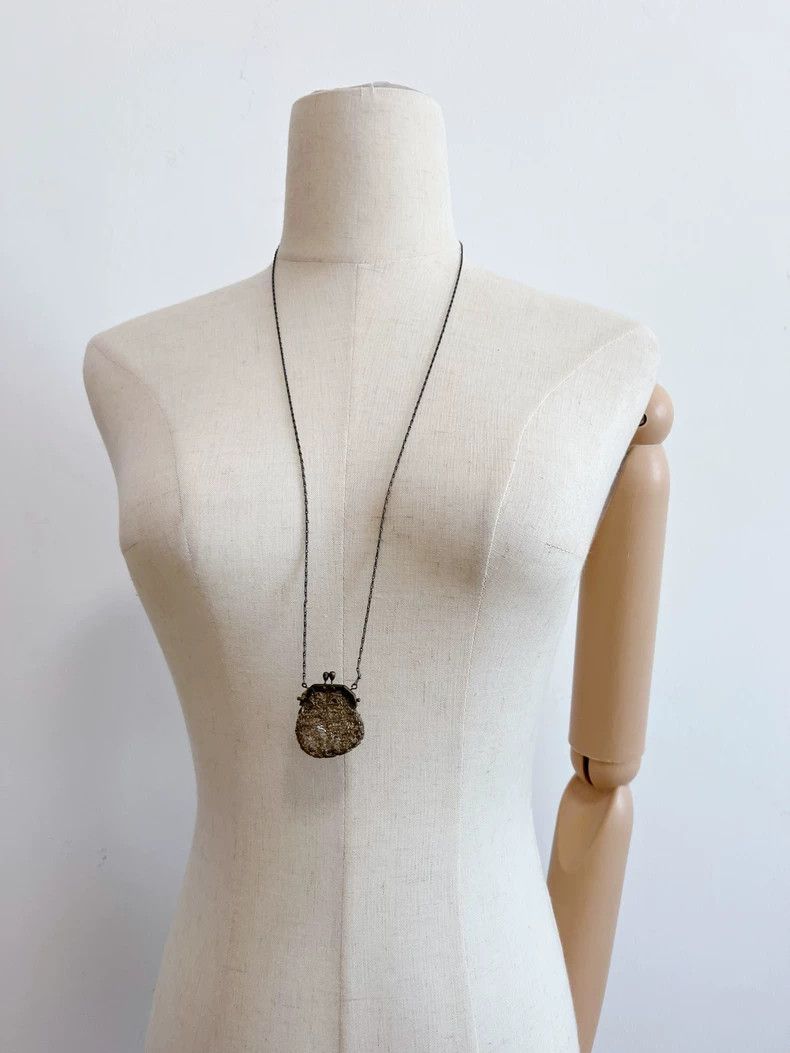 Maison Margiela Handmade Mini Metal Purse Necklace Jewelry Size ONE SIZE - 2 Thumbnail