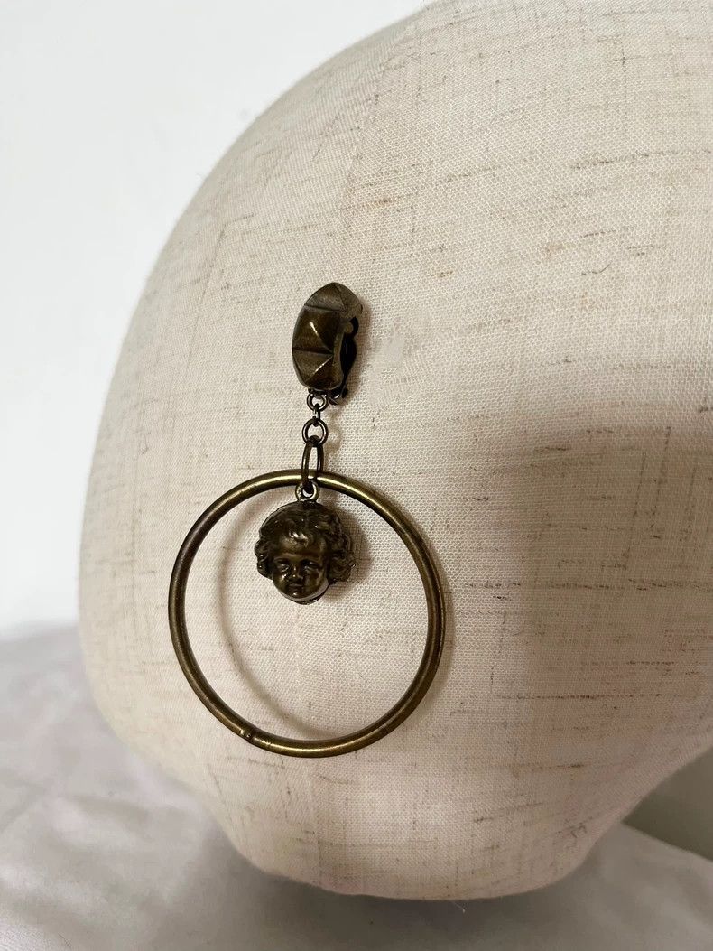 Jean Paul Gaultier Jean Paul Gaultier Angel Clip Earring Size ONE SIZE - 2 Thumbnail
