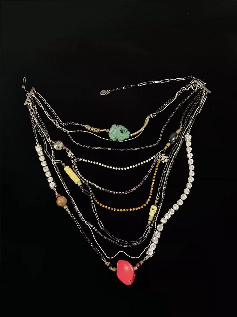 David Yurman Gunda Stone Necklace with Unique Beads Size ONE SIZE - 4 Thumbnail