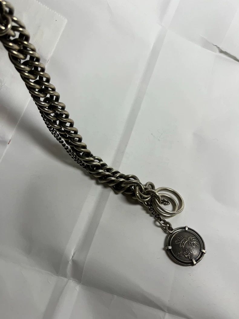 Ann Demeulemeester Ann Demeulemeester Silver Chain Bracelet Size ONE SIZE - 5 Thumbnail