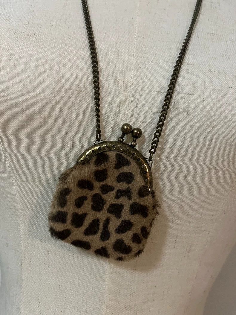 Yohji Yamamoto Yohji Yamamoto Mini Leopard Print Bag Size ONE SIZE - 3 Thumbnail