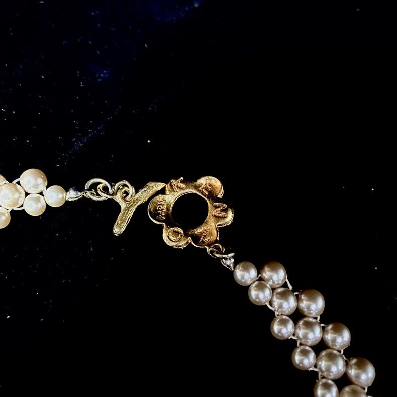 Kenzo Kenzo Paris Faux Pearl Necklace Size ONE SIZE - 2 Thumbnail