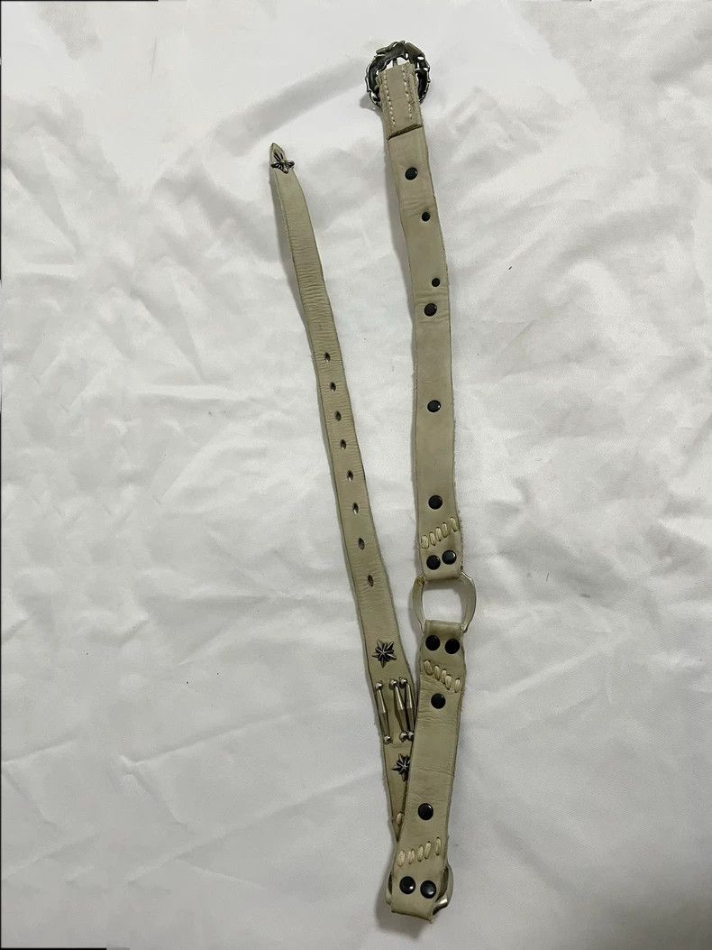 14th Addiction 14th Addition Stylish Leather Belt Size ONE SIZE - 6 Thumbnail