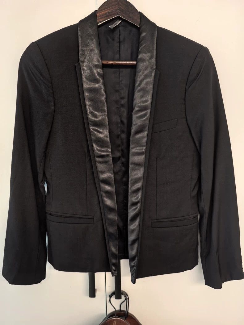 Dior Dior Homme Black Suit Runway Collection Size US M / EU 48-50 / 2 - 2 Thumbnail