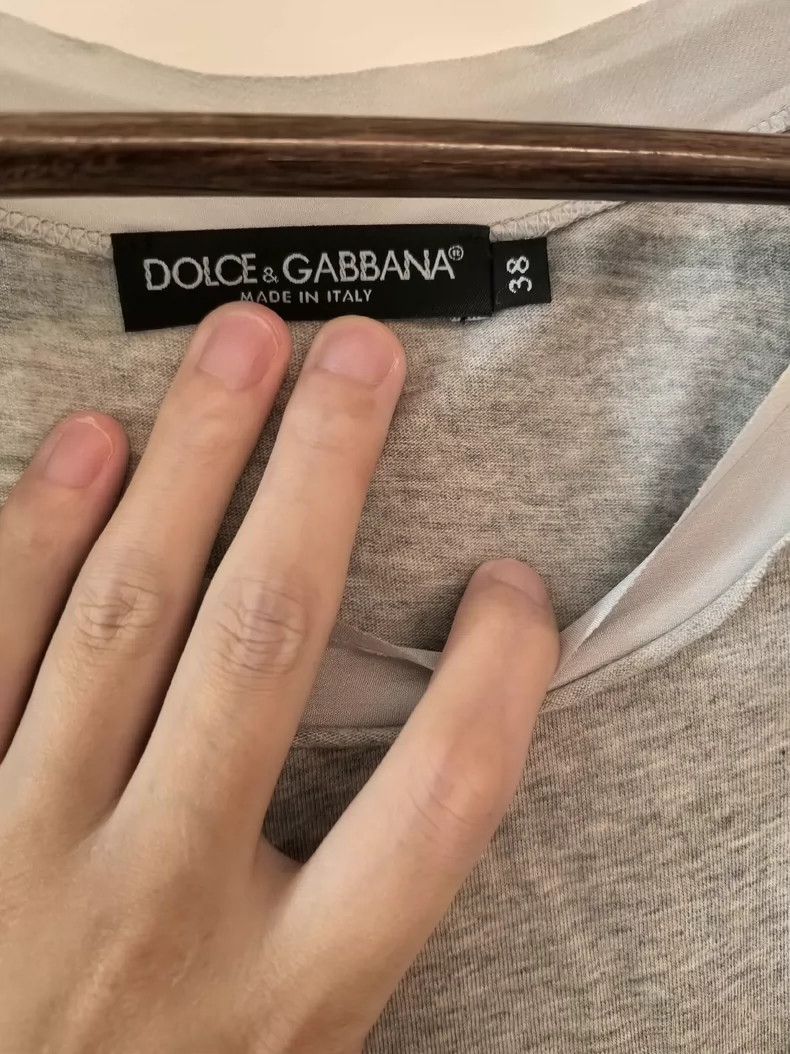 Dolce & Gabbana D&G Gray Short Sleeve T-Shirt XS Size Size US XS / EU 42 / 0 - 2 Thumbnail