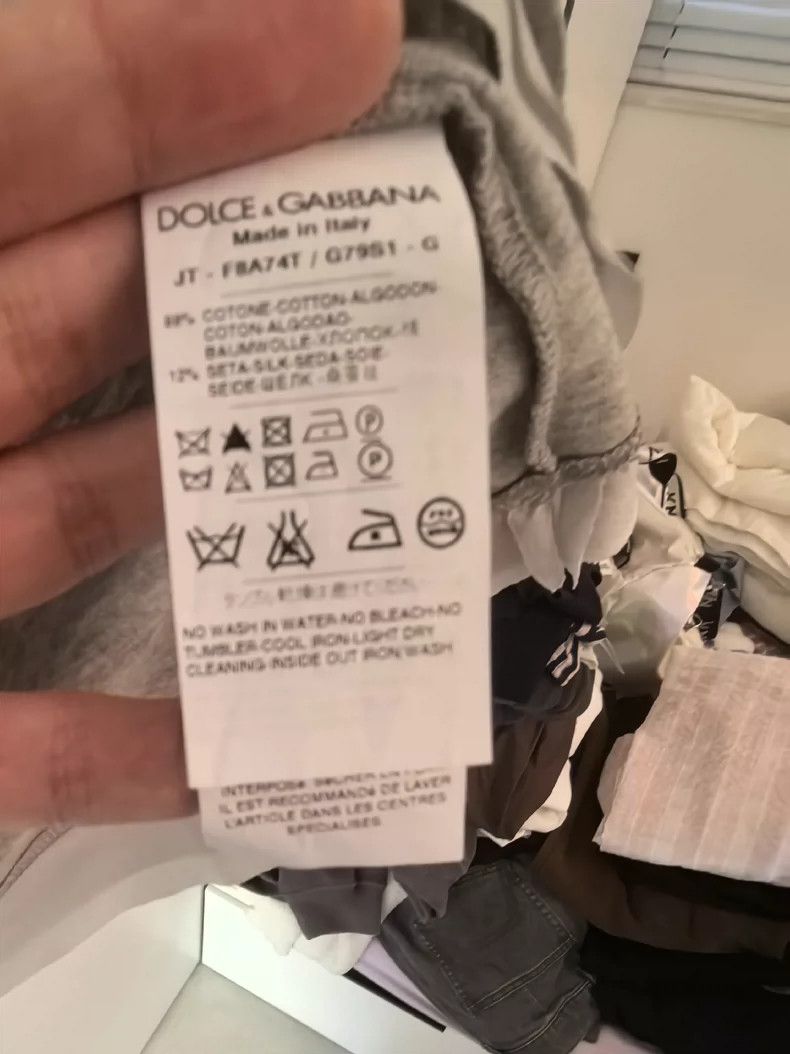 Dolce & Gabbana D&G Gray Short Sleeve T-Shirt XS Size Size US XS / EU 42 / 0 - 3 Thumbnail