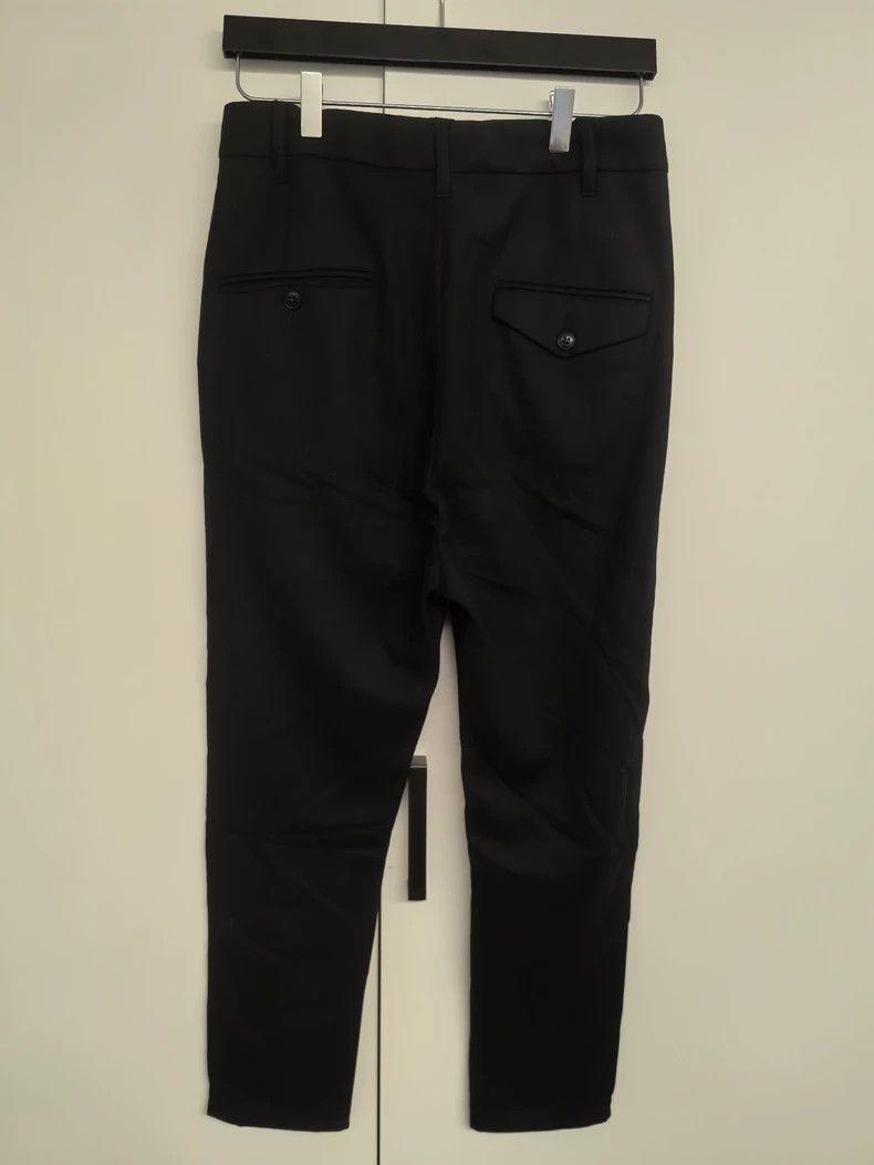 Ann Demeulemeester Ann Demeulemeester Wool Tapered Pants XXS Size US 26 / EU 42 - 2 Thumbnail