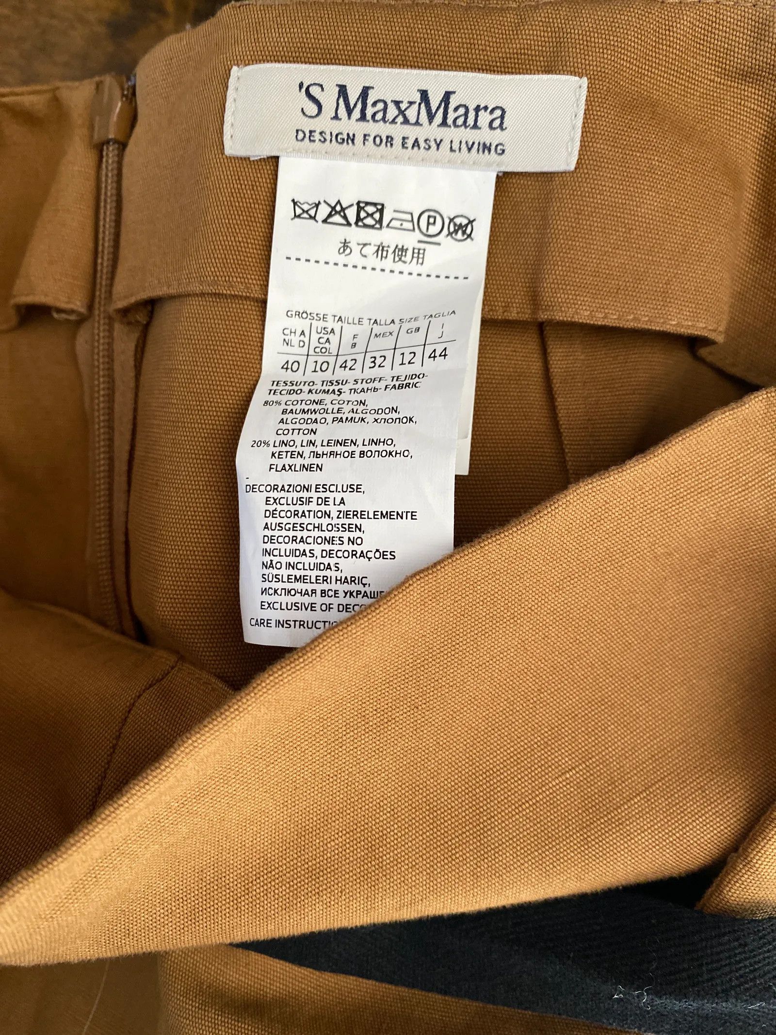Max Mara Max Mara Skirt Size 28" / US 6 / IT 42 - 2 Thumbnail