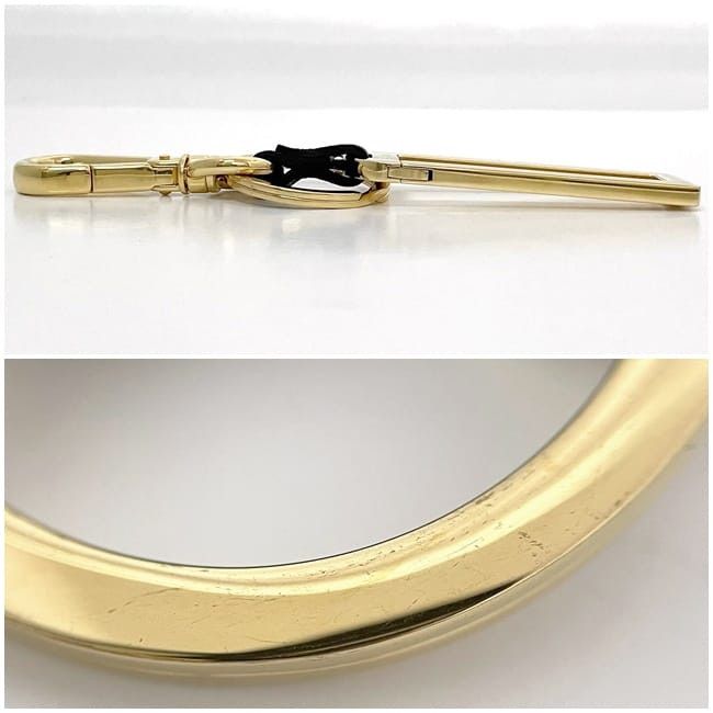 Prada PRADA Gold Metal Size ONE SIZE - 3 Thumbnail