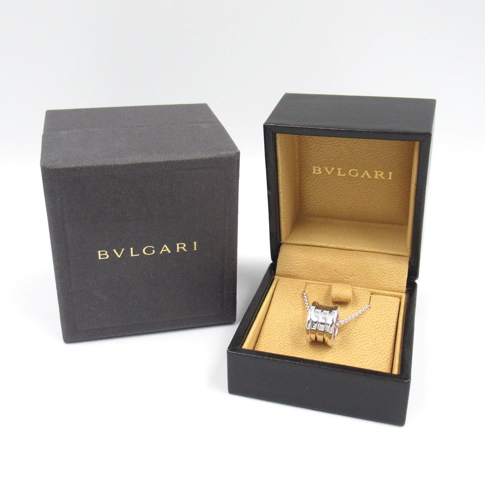 Bvlgari Bvlgari B Zero One Necklace K18Wg (White Gold) Silver Size ONE SIZE - 8 Thumbnail