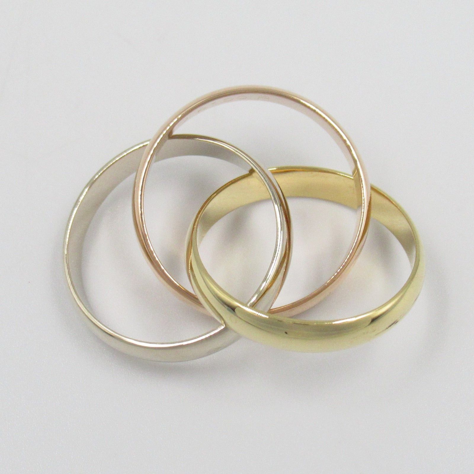Cartier Cartier Trinity Ring K18 (Yellow Gold) K18Wg (White K18Pg (Pink Gold Size ONE SIZE - 4 Thumbnail
