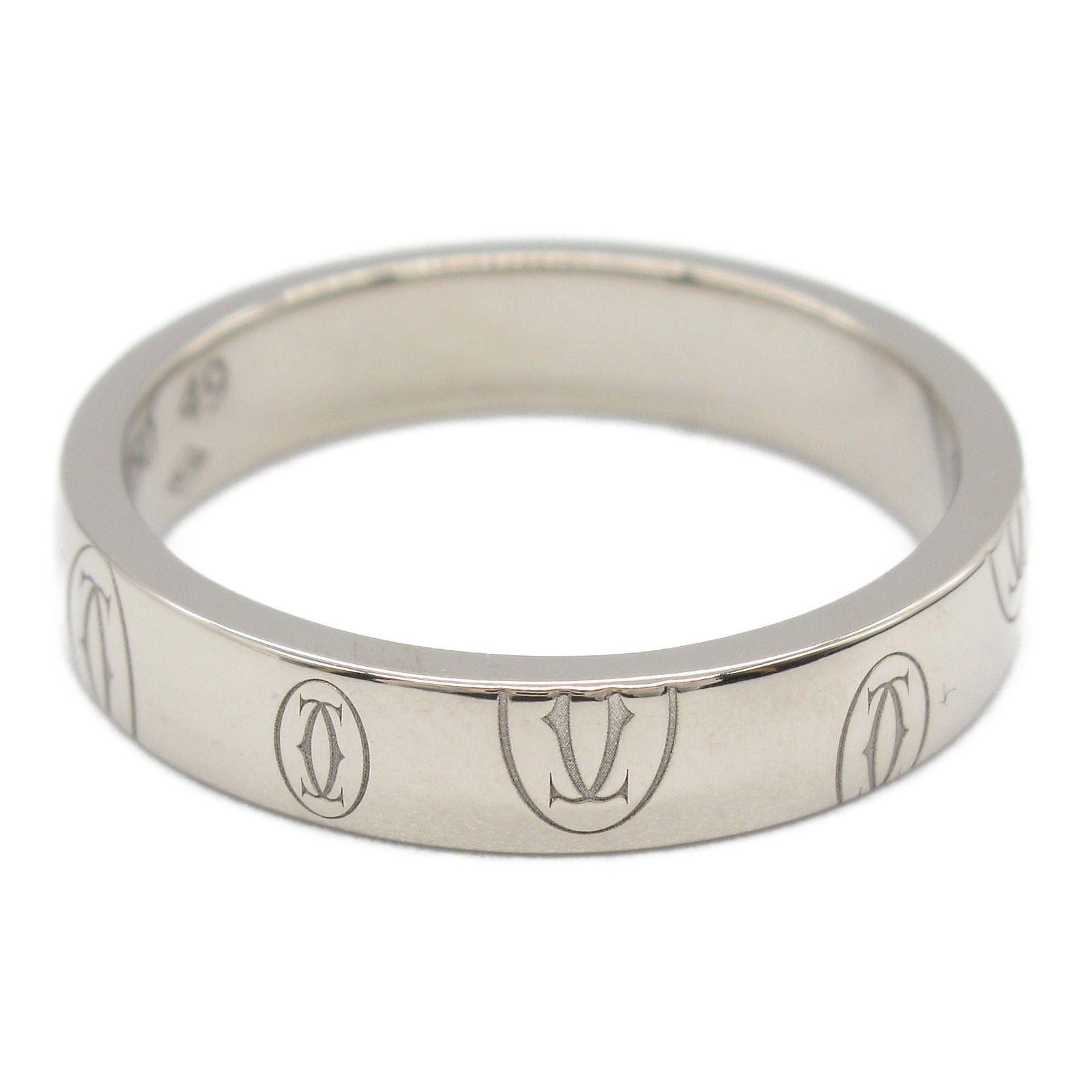 Cartier Cartier Happy Birthday Ring K18Wg (White Gold) Silver Size ONE SIZE - 3 Thumbnail