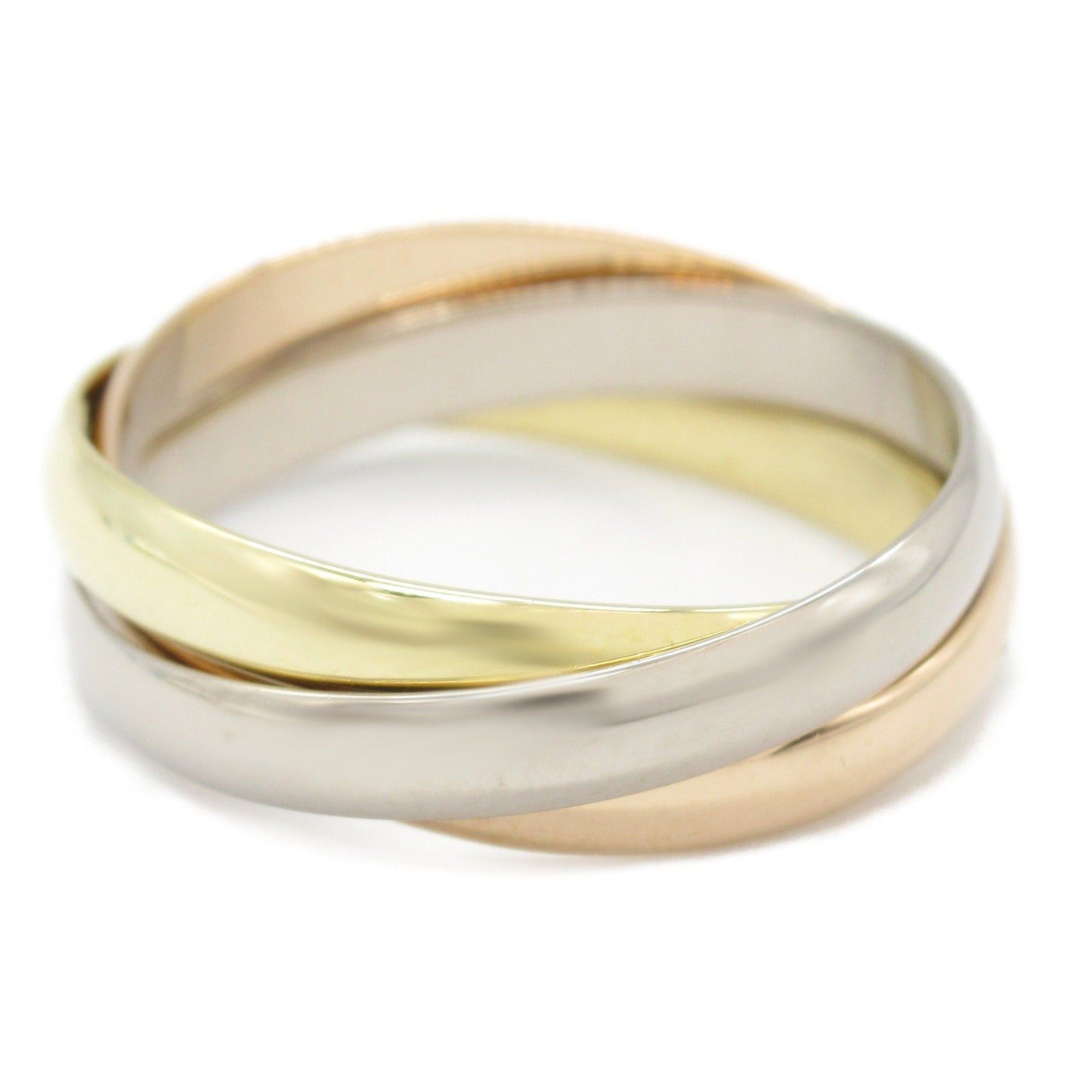 Cartier Cartier Trinity Ring K18 (Yellow Gold) K18Wg (White (Pink Gold Size ONE SIZE - 2 Thumbnail