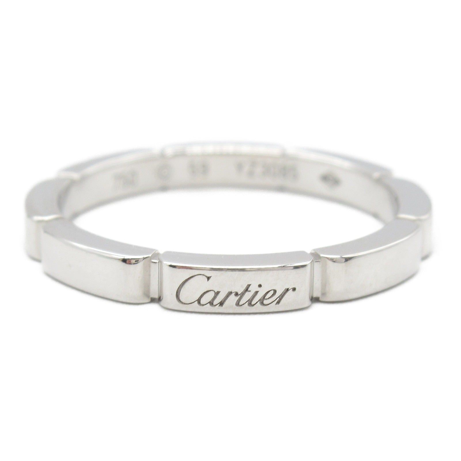 Cartier Cartier Mailon Panthère Ring K18Wg (White Gold) Silver Size ONE SIZE - 2 Thumbnail