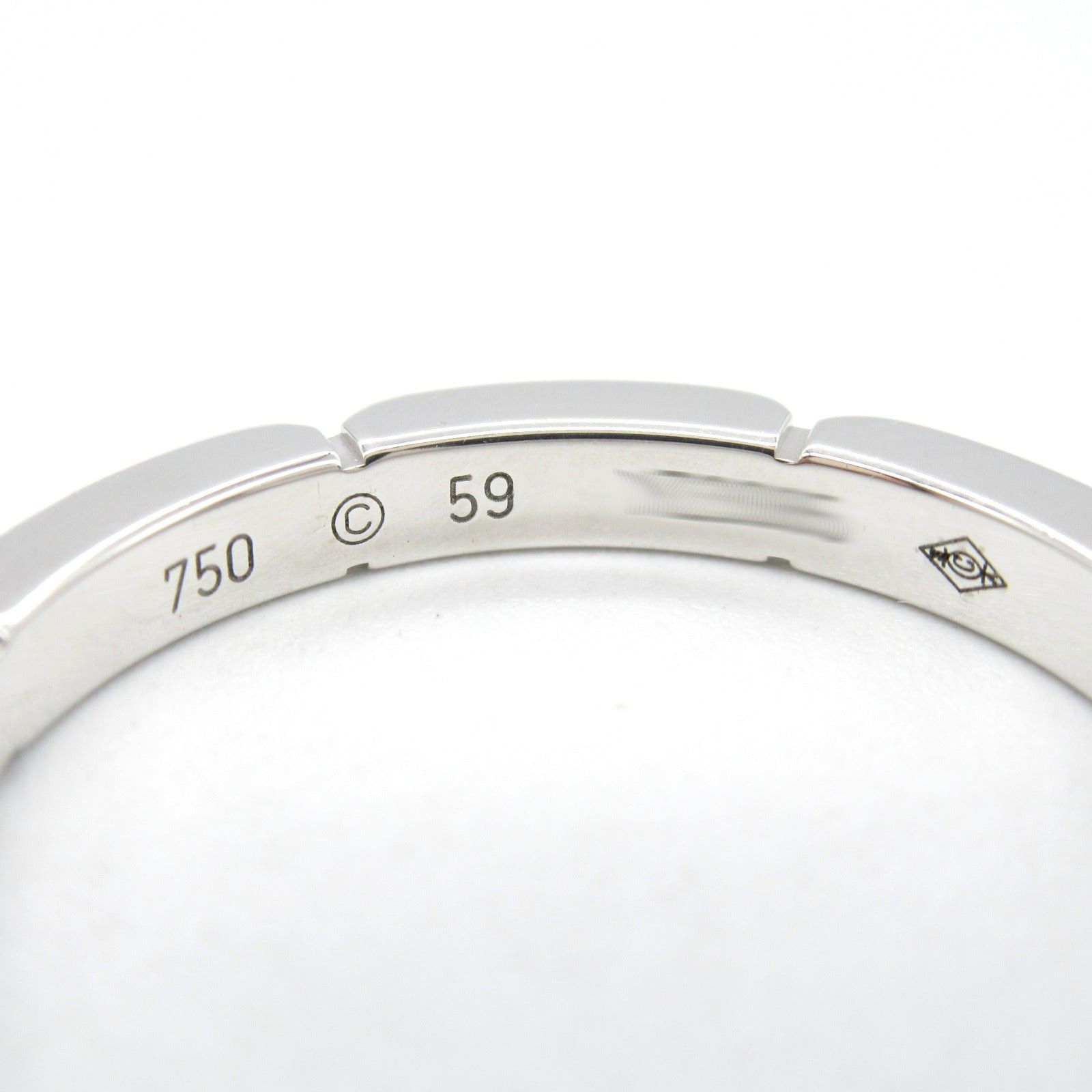 Cartier Cartier Mailon Panthère Ring K18Wg (White Gold) Silver Size ONE SIZE - 4 Thumbnail