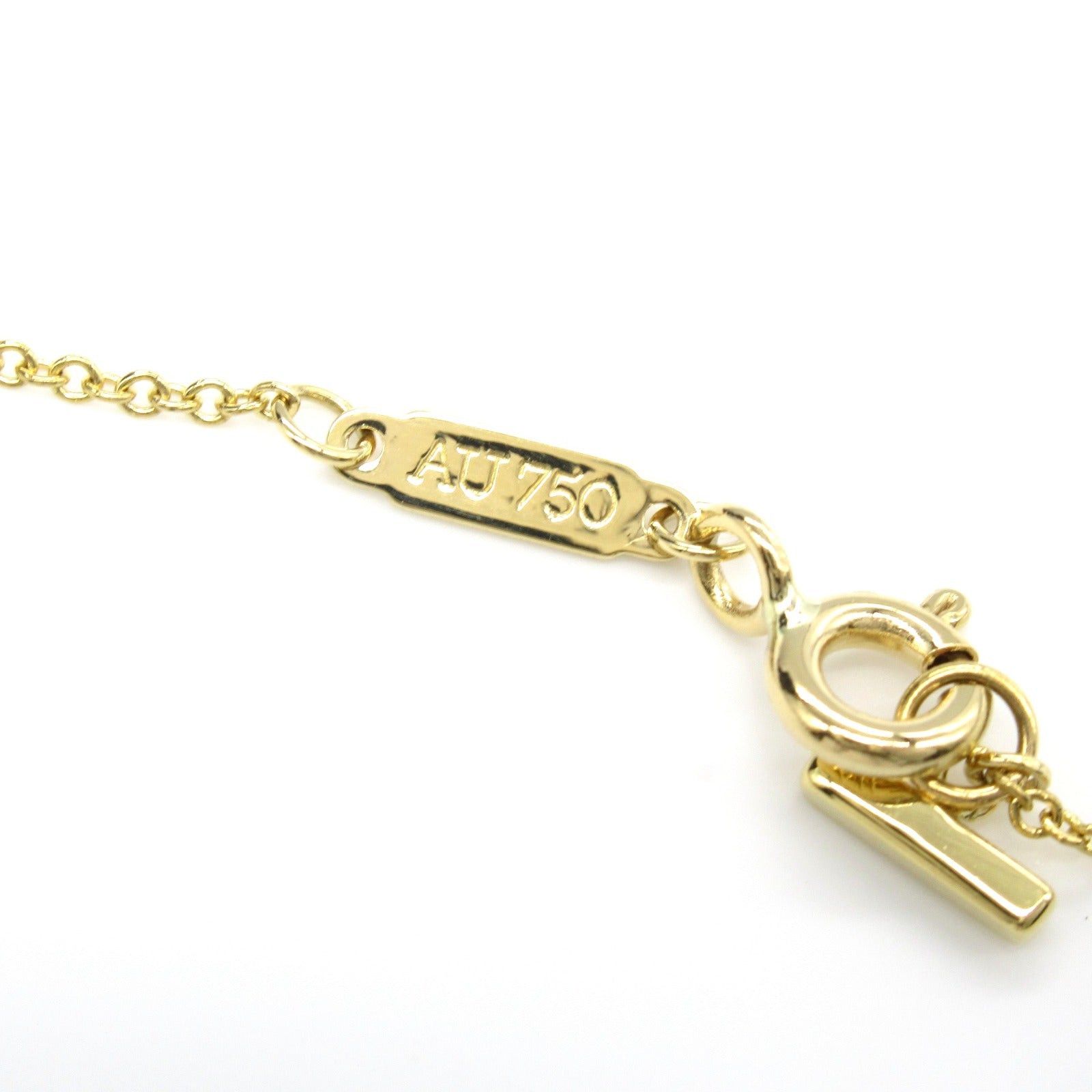 Tiffany & Co. Tiffany Co T-Smile Small Necklace K18 (Yellow Gold) Gold Size ONE SIZE - 5 Thumbnail