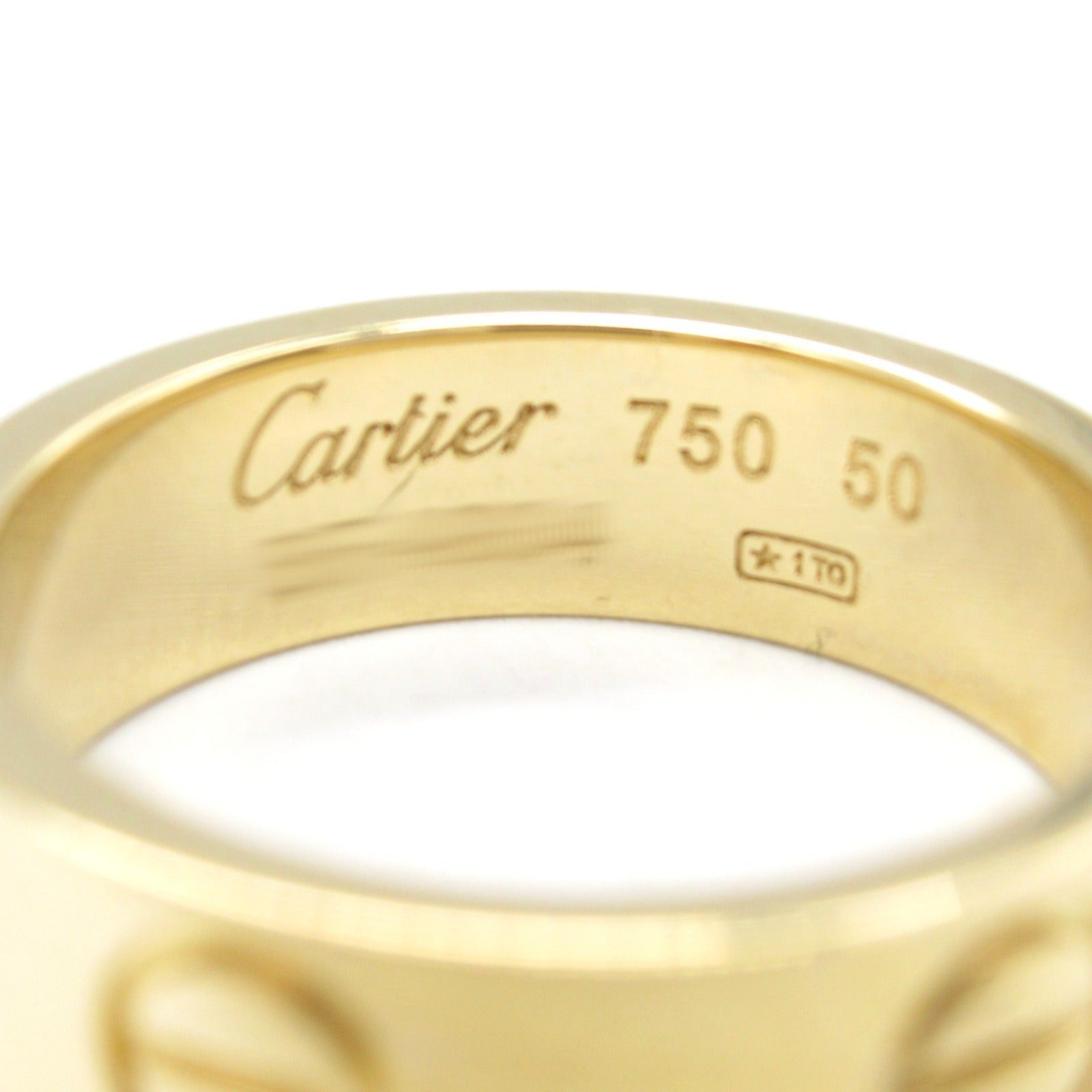 Cartier Cartier Love Ring K18 (Yellow Gold) Gold Size ONE SIZE - 4 Thumbnail