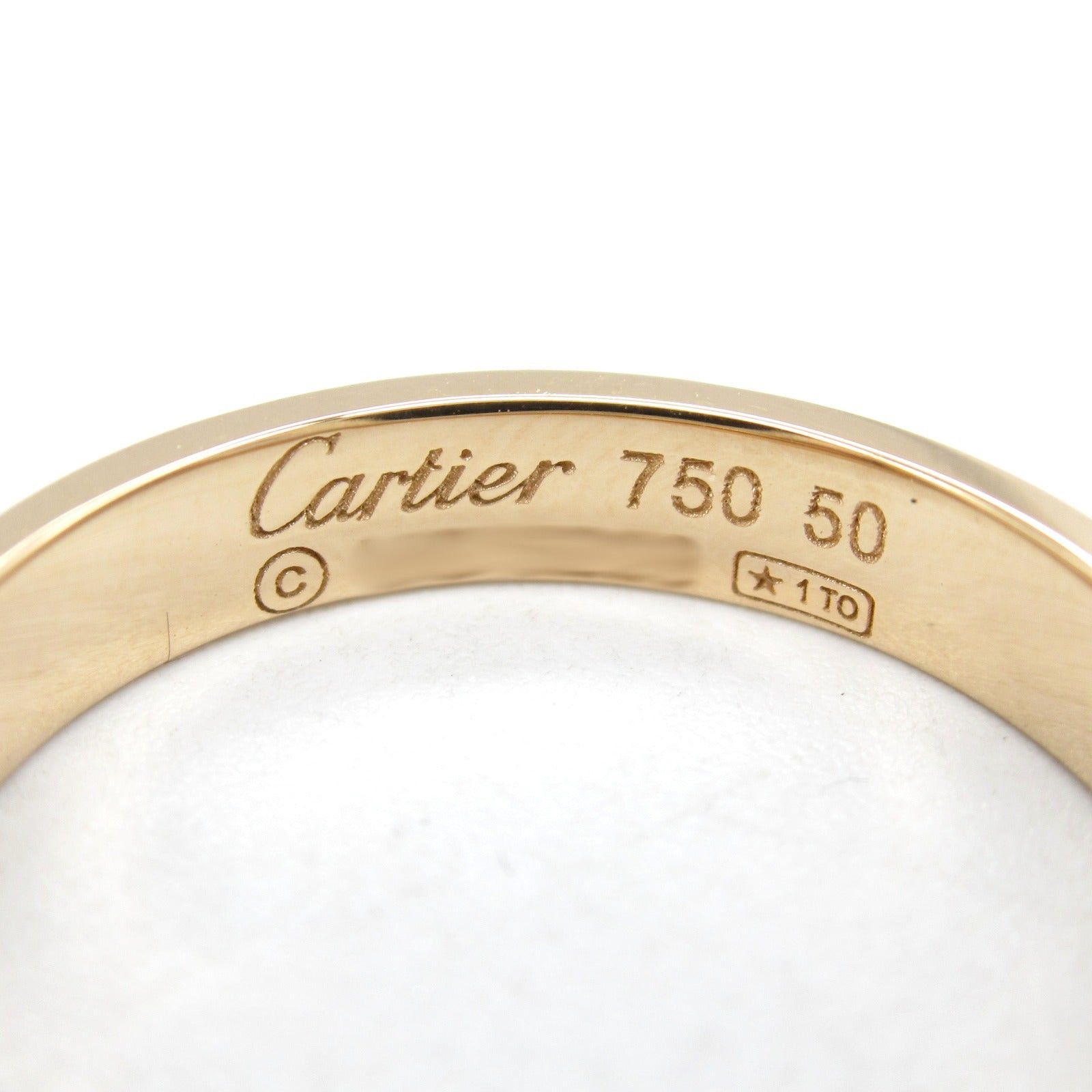Cartier Cartier Mini Love Ring K18Pg (Pink Gold) Gold Size ONE SIZE - 4 Thumbnail