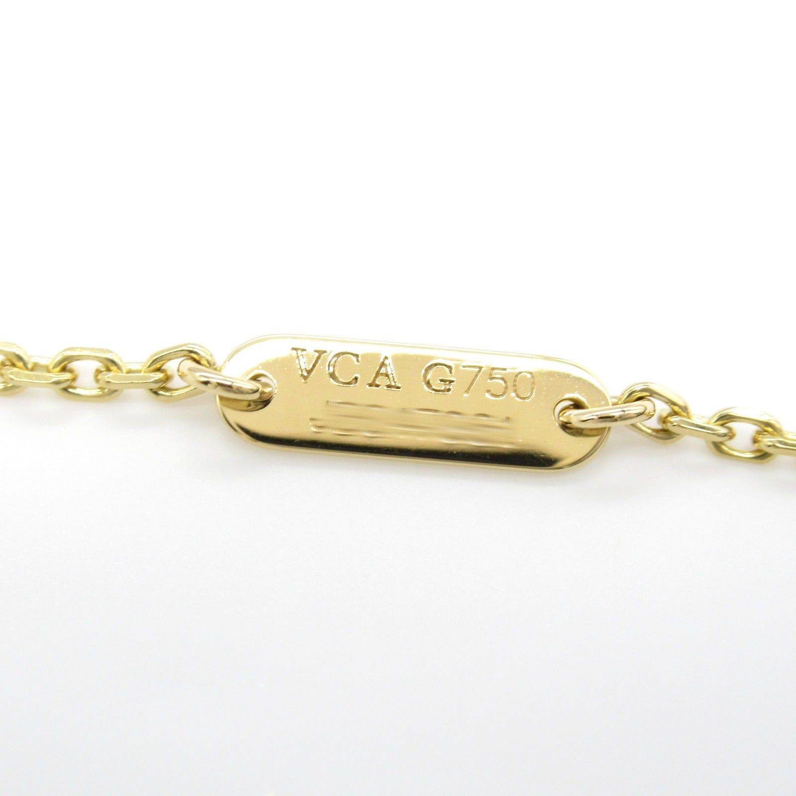 Van Cleef & Arpels Van Cleef Arpels Alhambra Necklace Onyx K18 (Yellow Gold) Black Size ONE SIZE - 4 Thumbnail