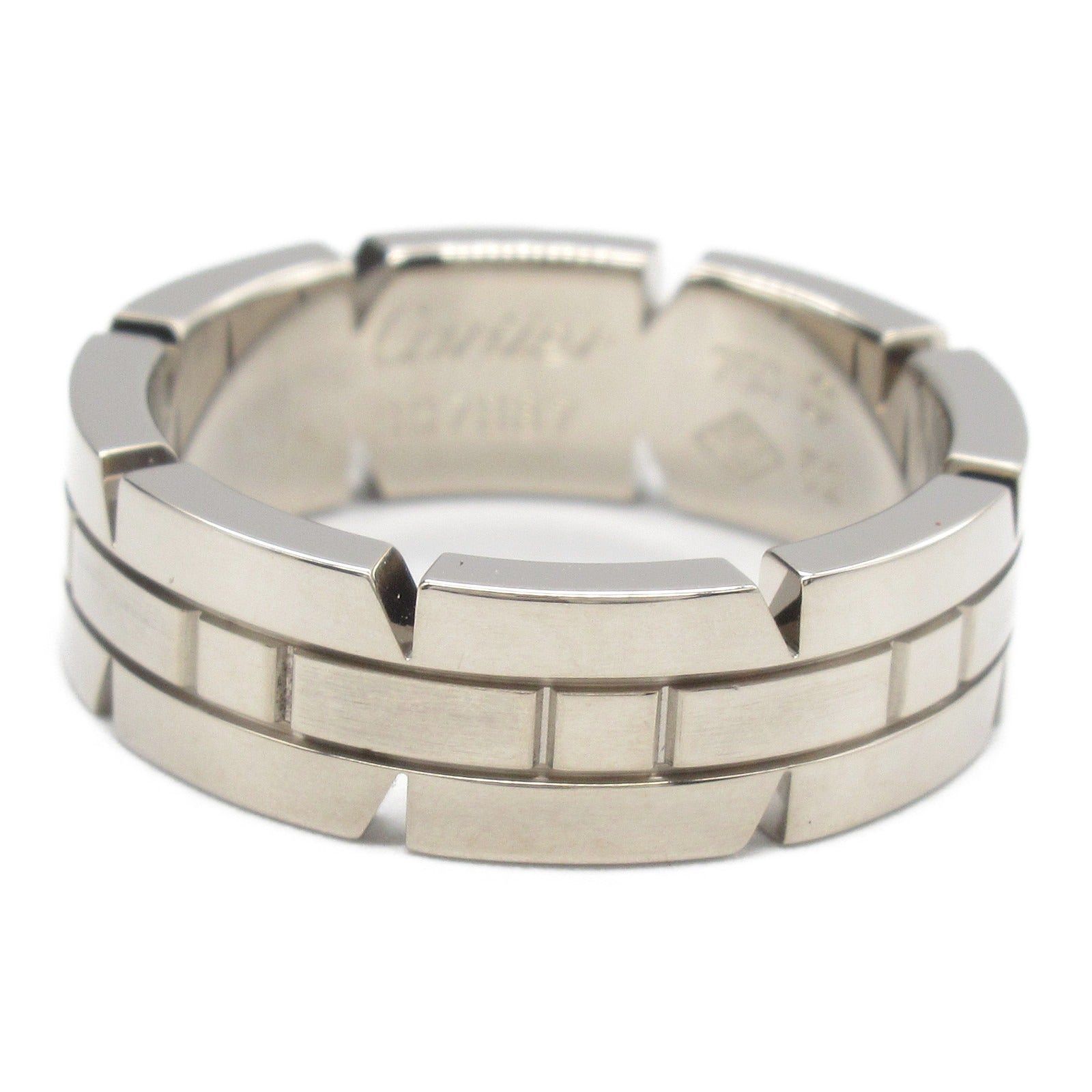 Cartier Cartier Tank Francaise Ring K18Wg (White Gold) Silver Size ONE SIZE - 2 Thumbnail