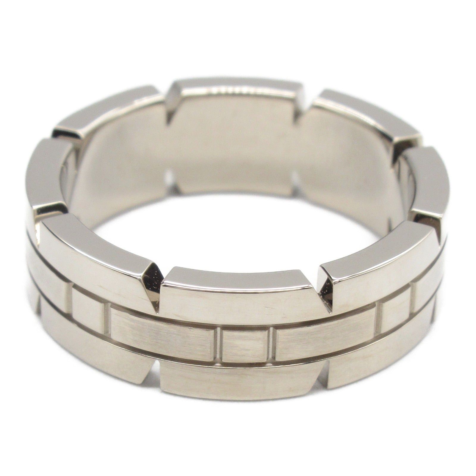 Cartier Cartier Tank Francaise Ring K18Wg (White Gold) Silver Size ONE SIZE - 3 Thumbnail