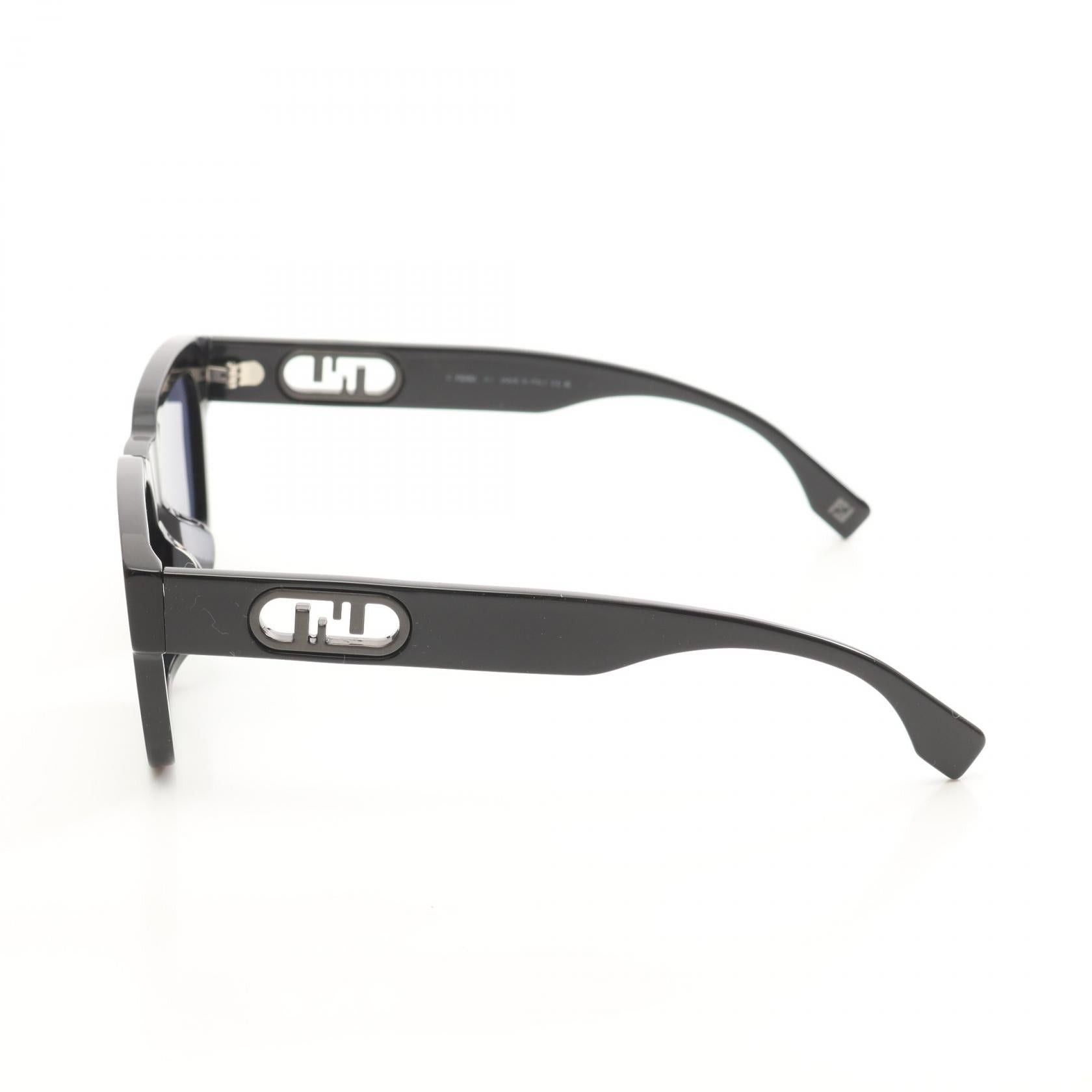 Fendi Fendi O'Lock Sunglasses Others Black Blue Size ONE SIZE - 3 Thumbnail