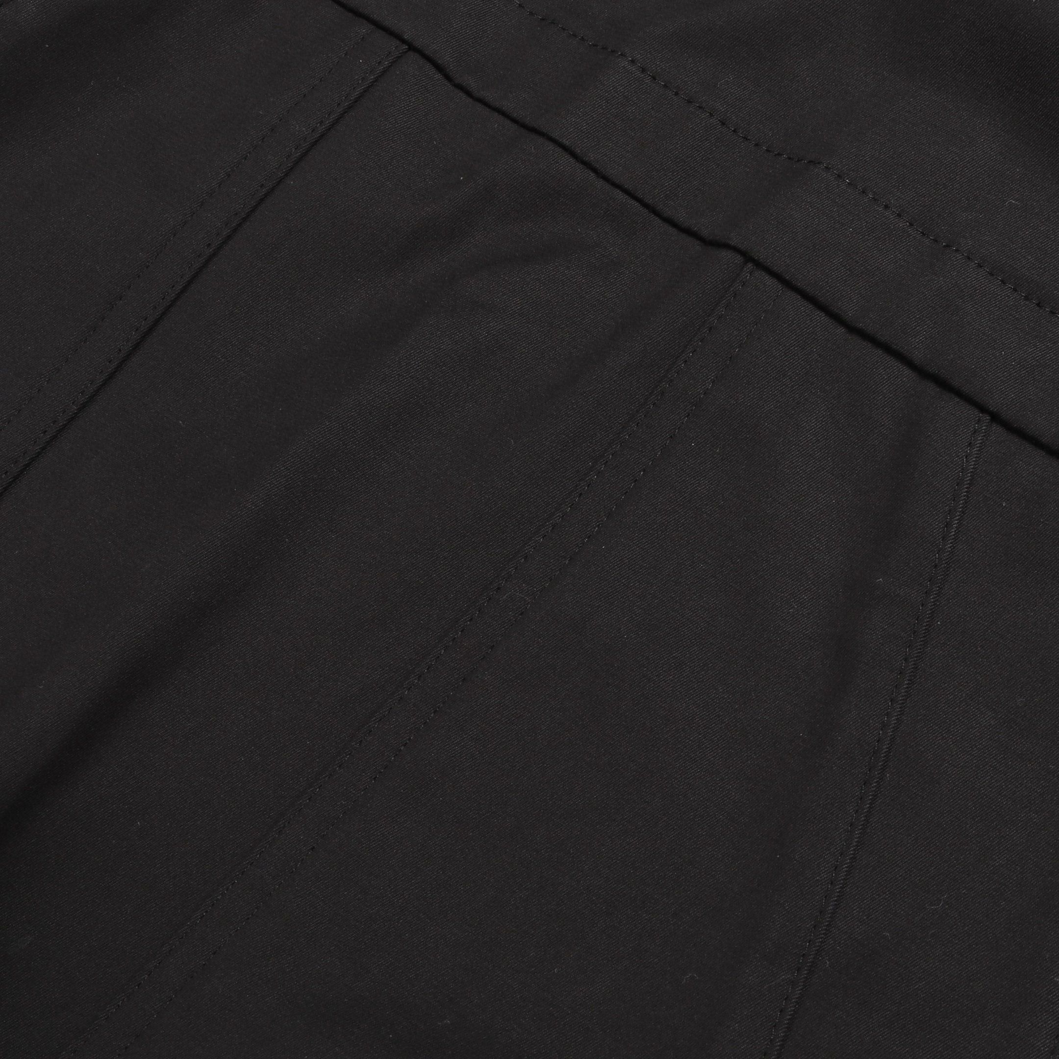 Hermes Hermes Serie Button One Piece No Sleeve Cotton Black Size ONE SIZE - 9 Thumbnail
