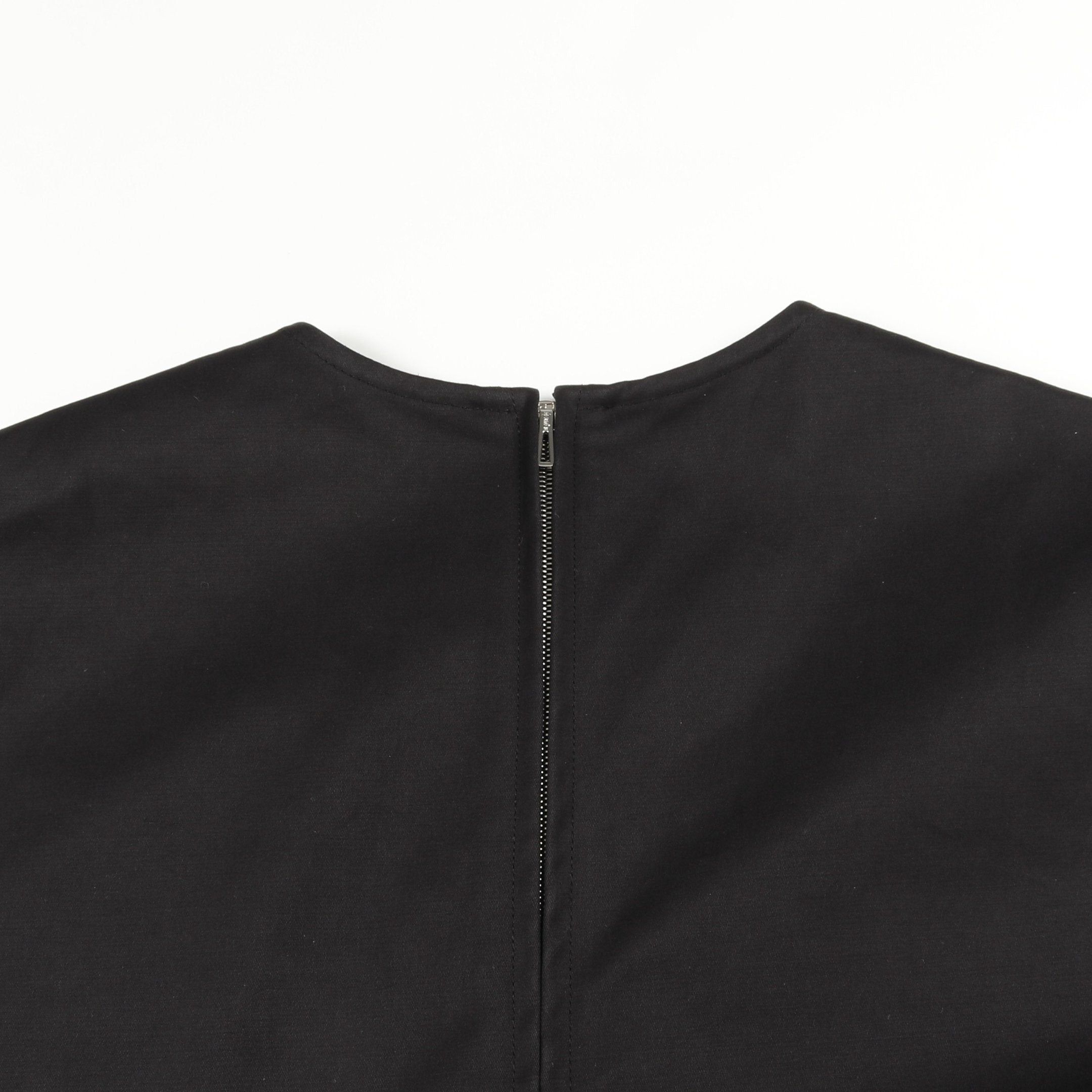 Hermes Hermes Serie Button One Piece No Sleeve Cotton Black Size ONE SIZE - 5 Thumbnail