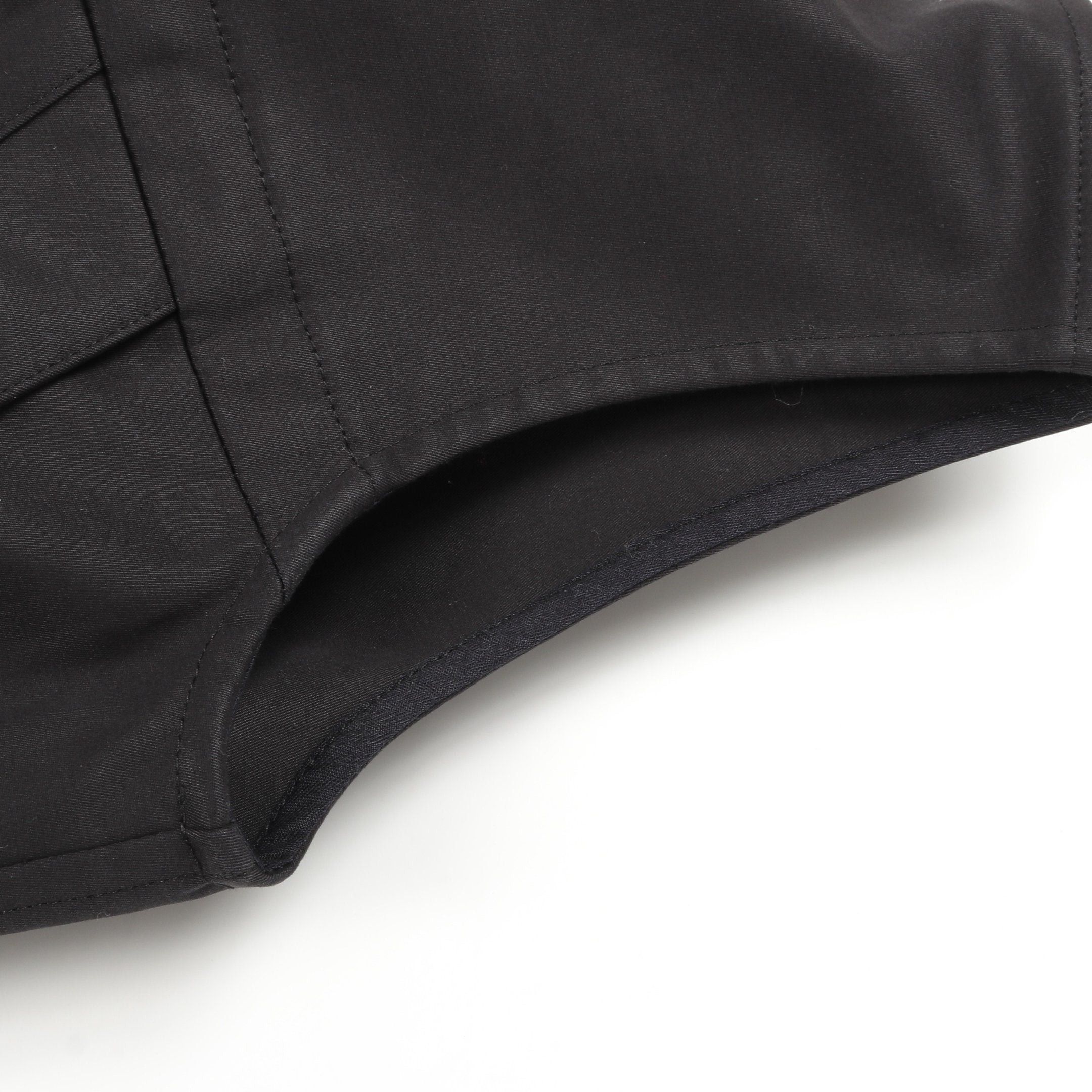 Hermes Hermes Serie Button One Piece No Sleeve Cotton Black Size ONE SIZE - 7 Thumbnail