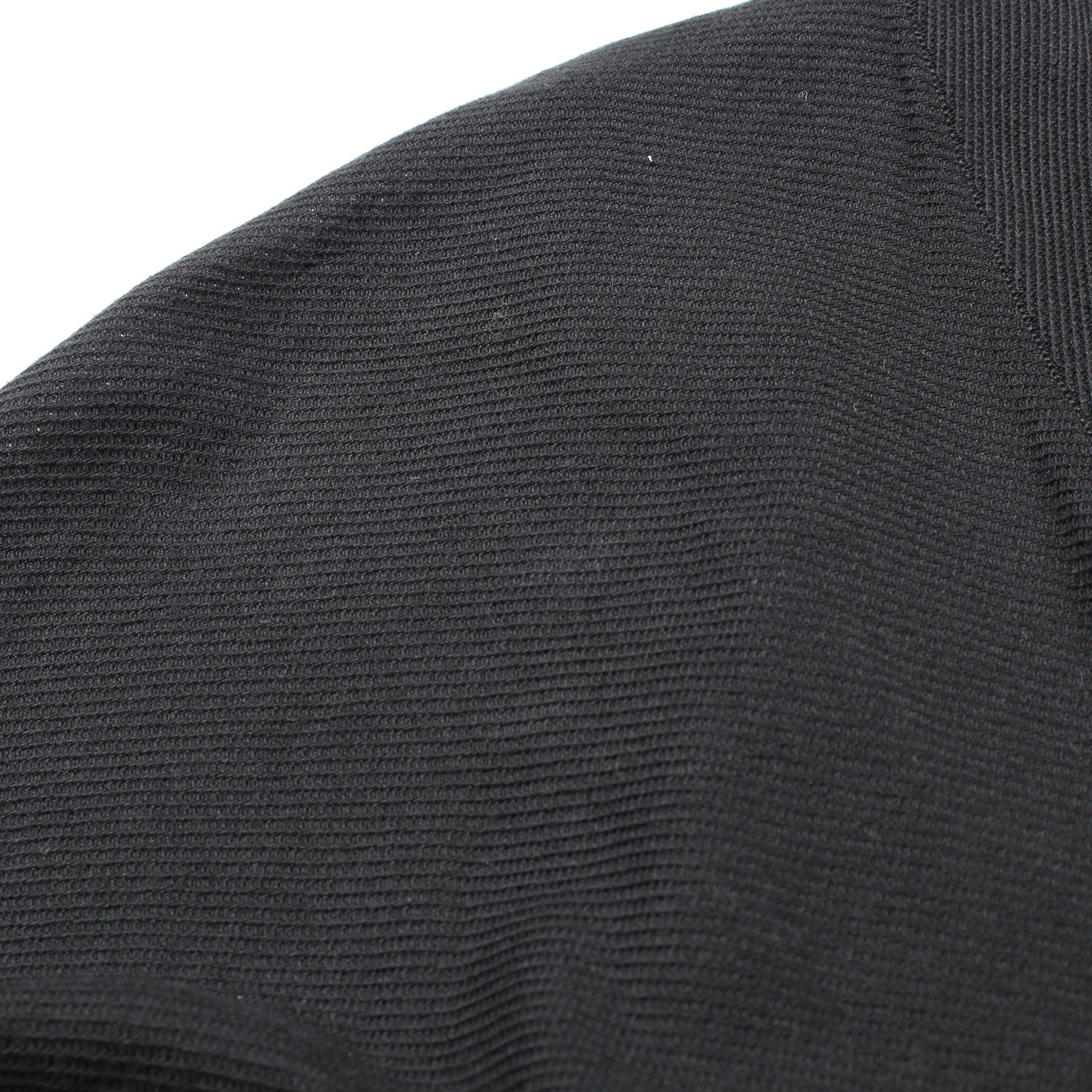 Hermes Hermes Long Cardigan Silk Black Multicolor Color-Block Size ONE SIZE - 5 Thumbnail