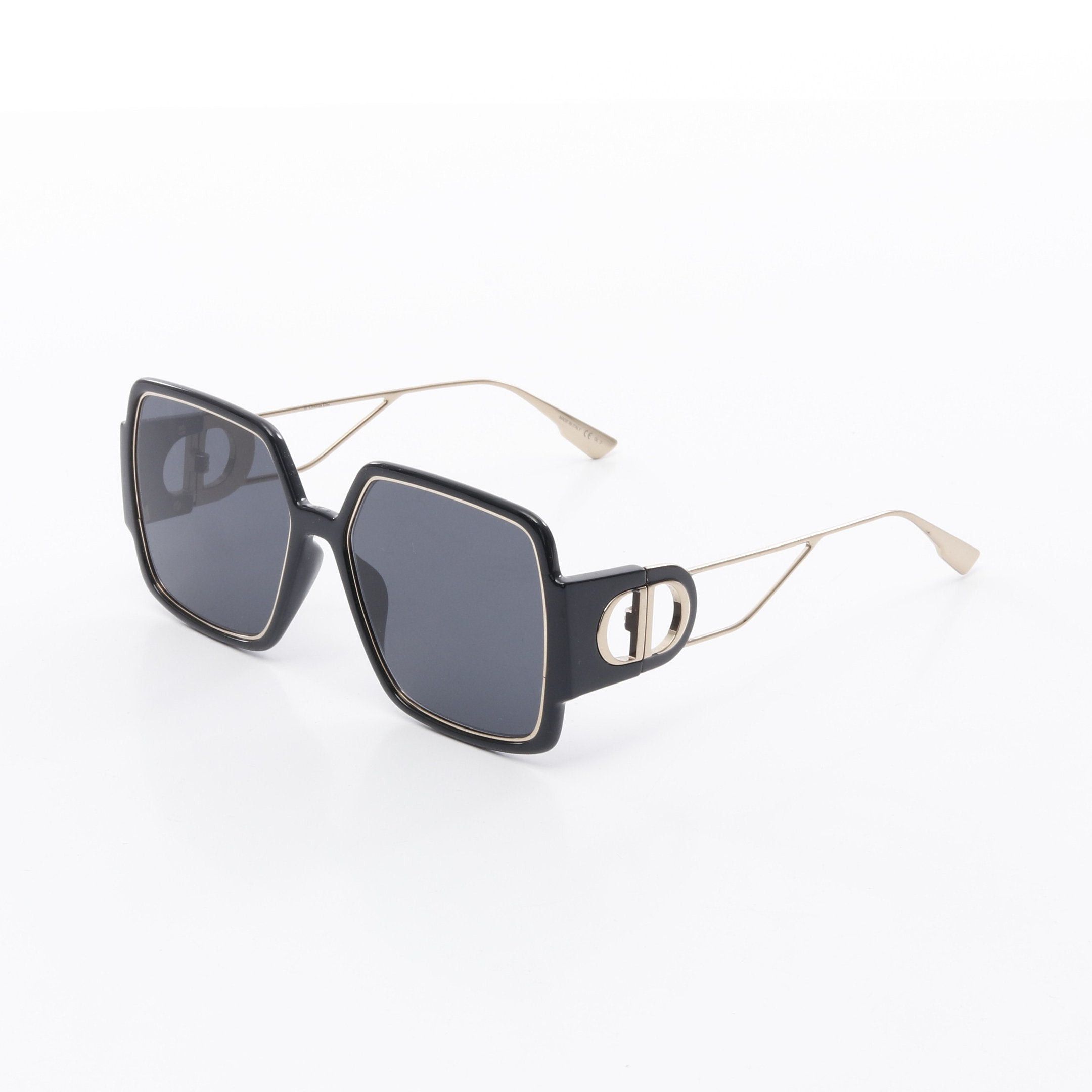 Dior Dior 30 Montaigne Sunglasses Gp Black Gold Size ONE SIZE - 2 Thumbnail