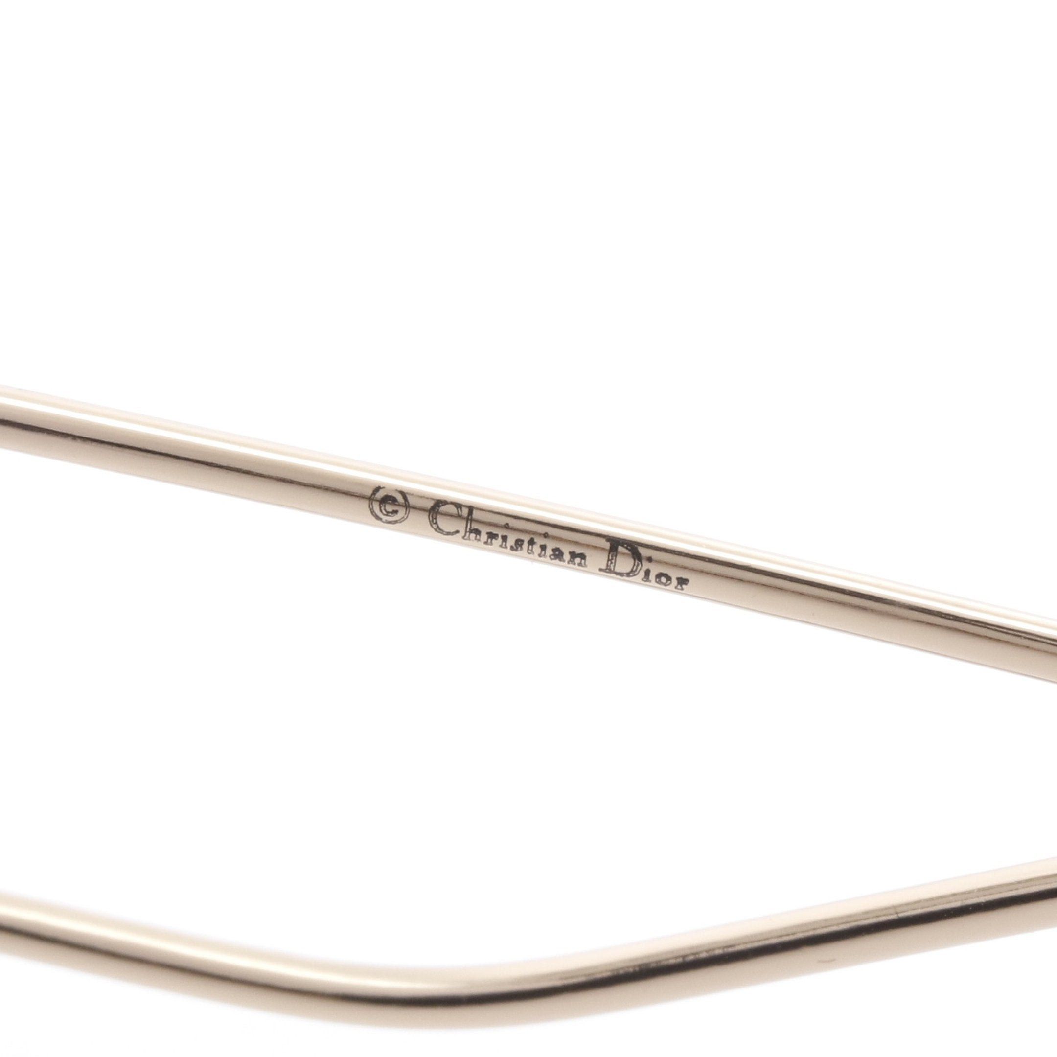 Dior Dior 30 Montaigne Sunglasses Gp Black Gold Size ONE SIZE - 4 Thumbnail
