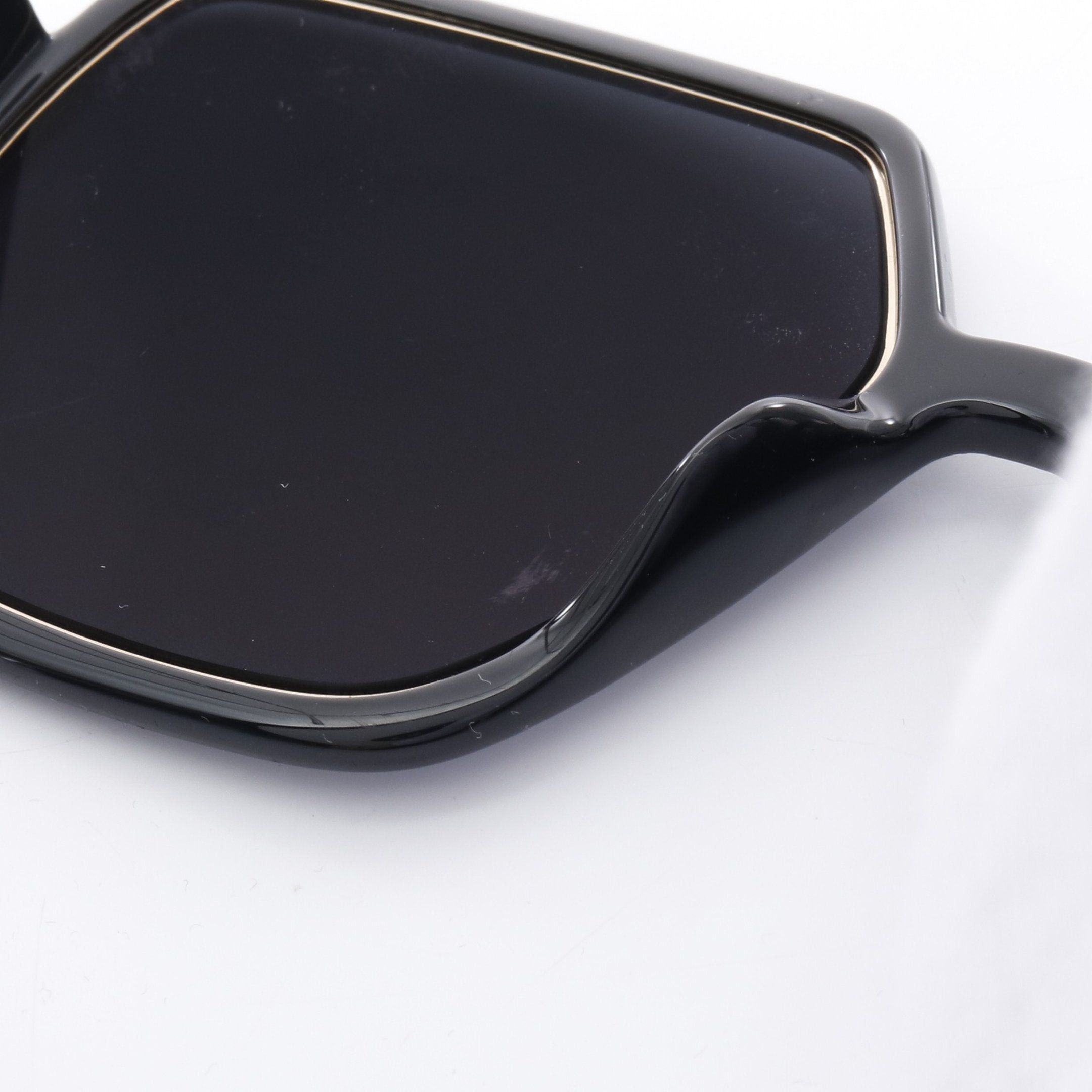 Dior Dior 30 Montaigne Sunglasses Gp Black Gold Size ONE SIZE - 8 Thumbnail