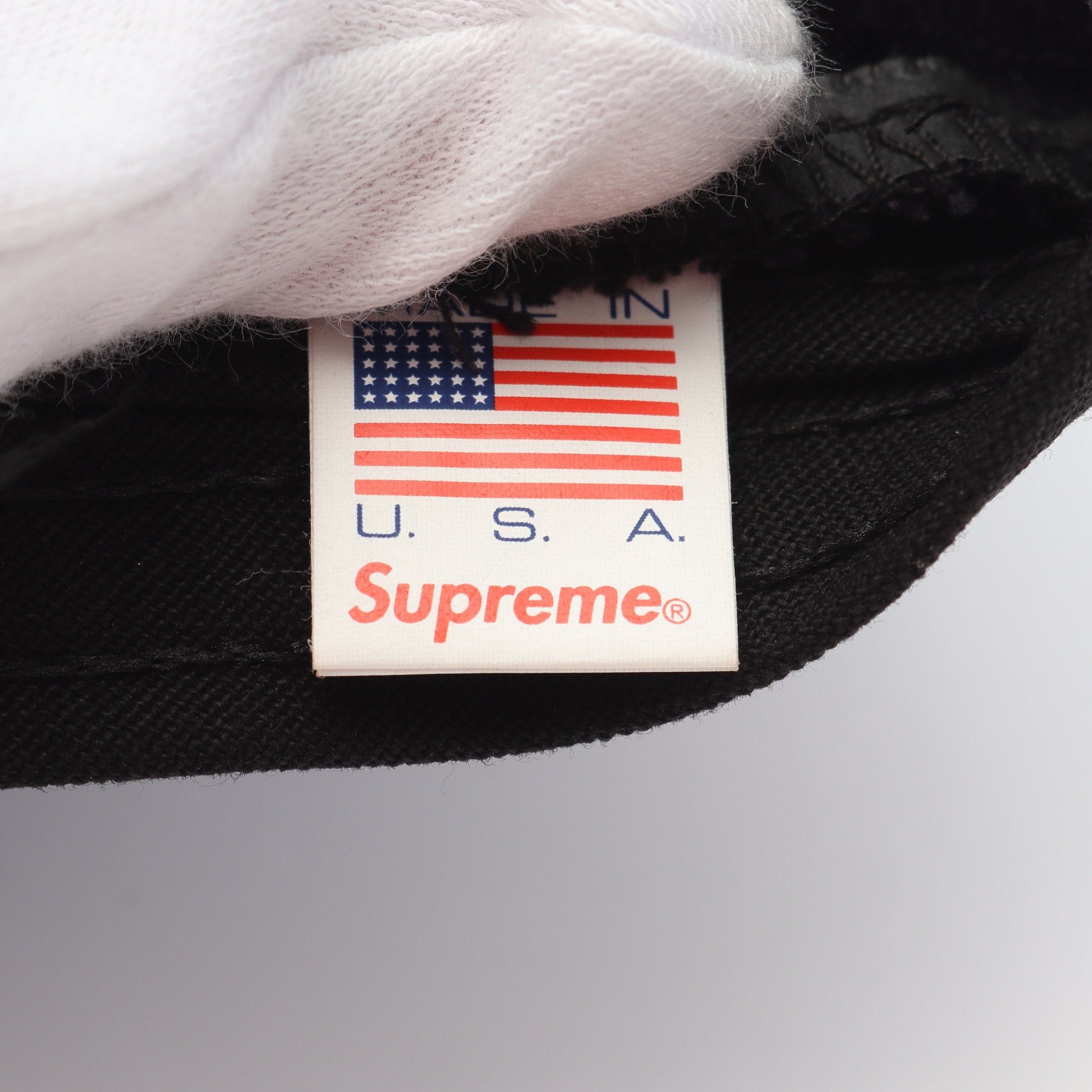 Supreme Supreme Bones Logo Cap Wool Navy Light Blue Size ONE SIZE - 4 Thumbnail