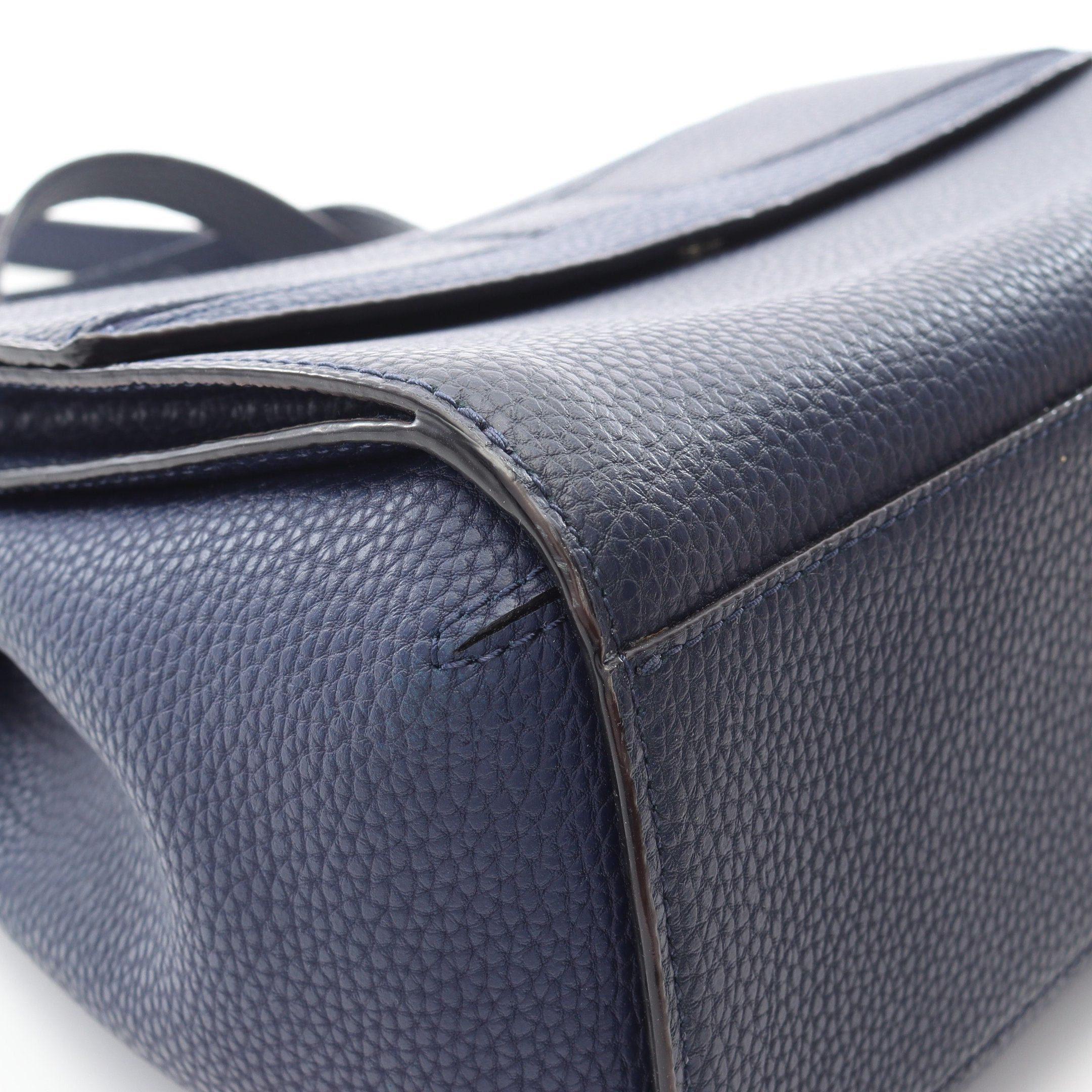 Kate Spade Chantal Bridge Place Handbag Leather Navy