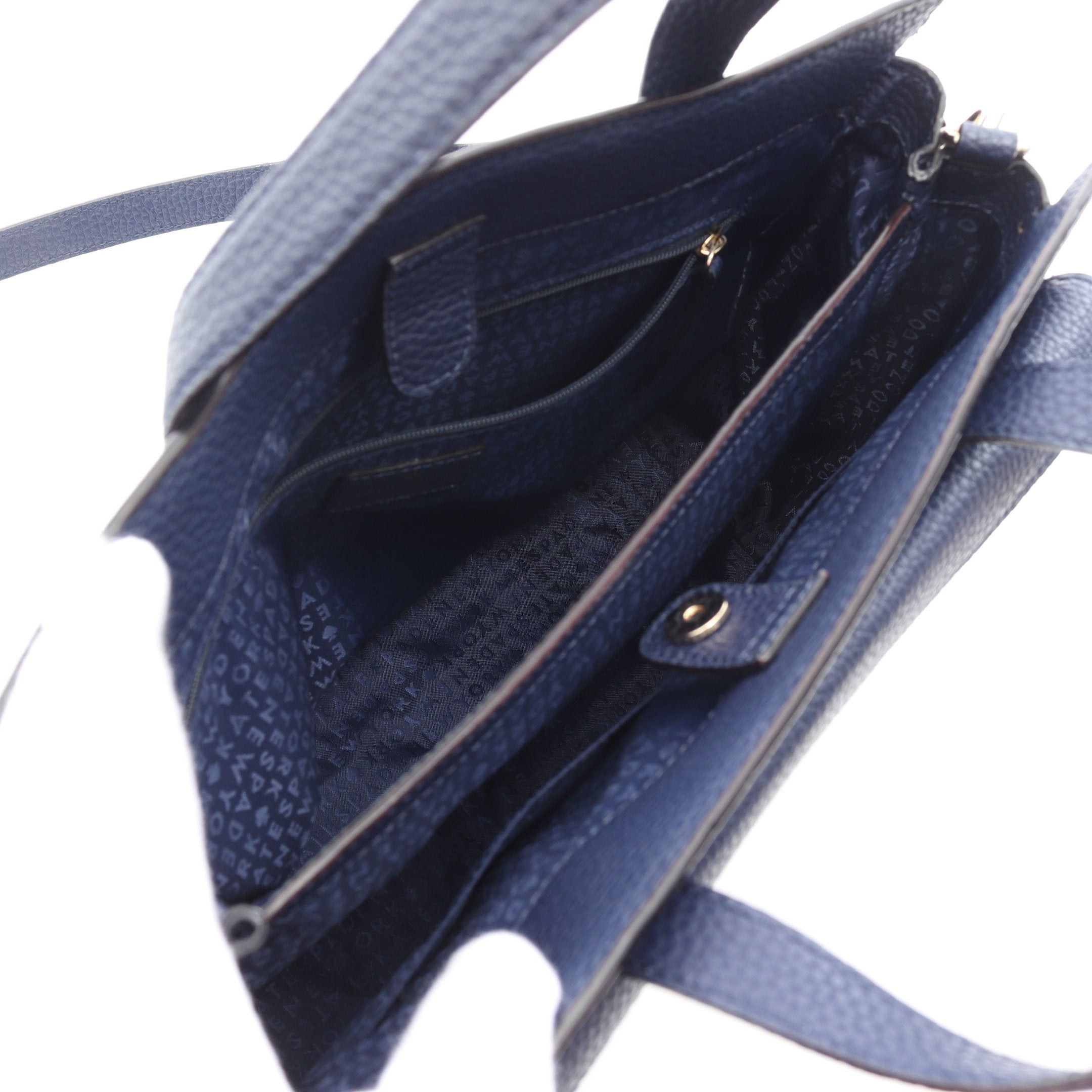 Kate Spade Kate Spade Chantal Bridge Place Handbag Leather Navy Size ONE SIZE - 3 Thumbnail