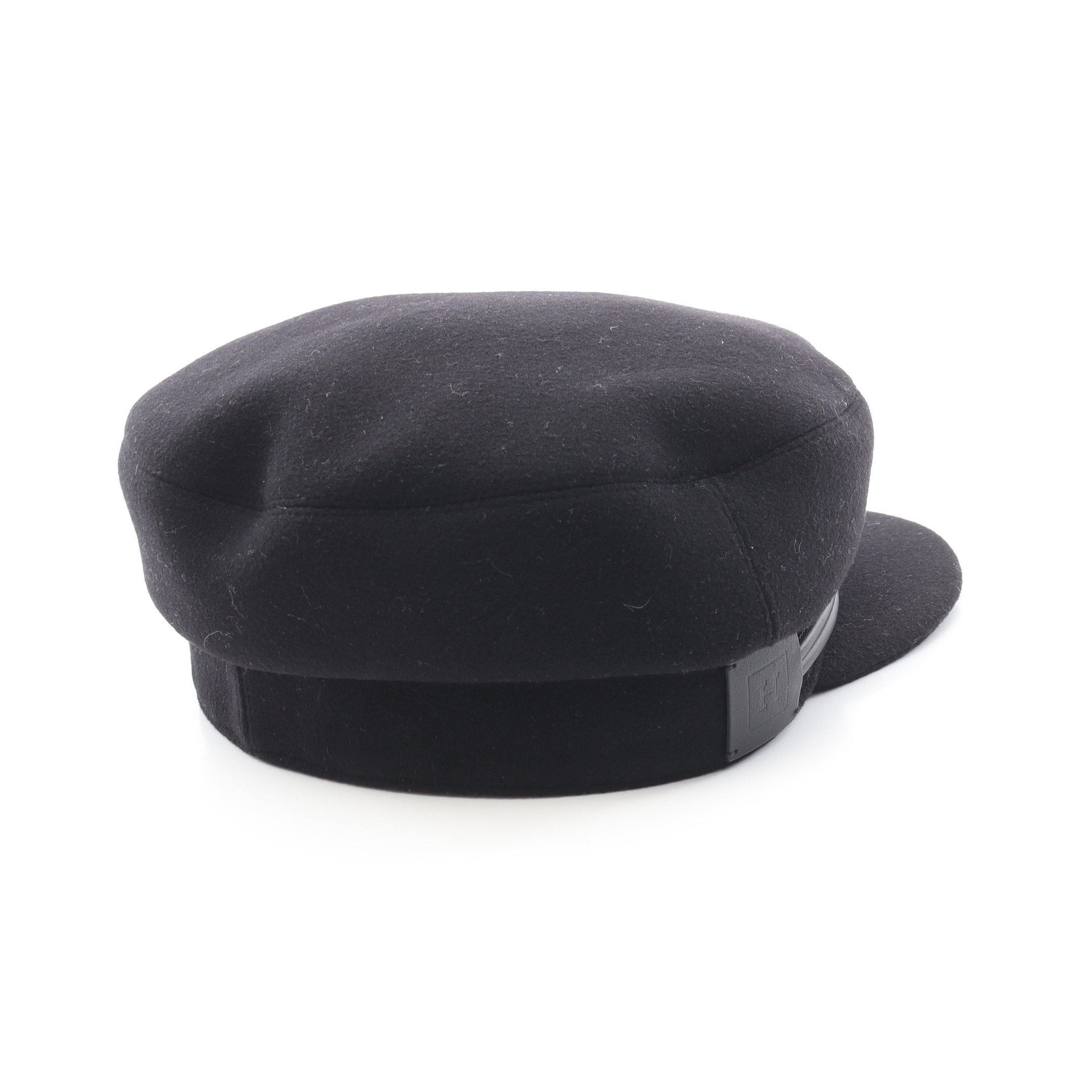 Hermes Hermes Casquette Hat Wool Black Size ONE SIZE - 2 Thumbnail