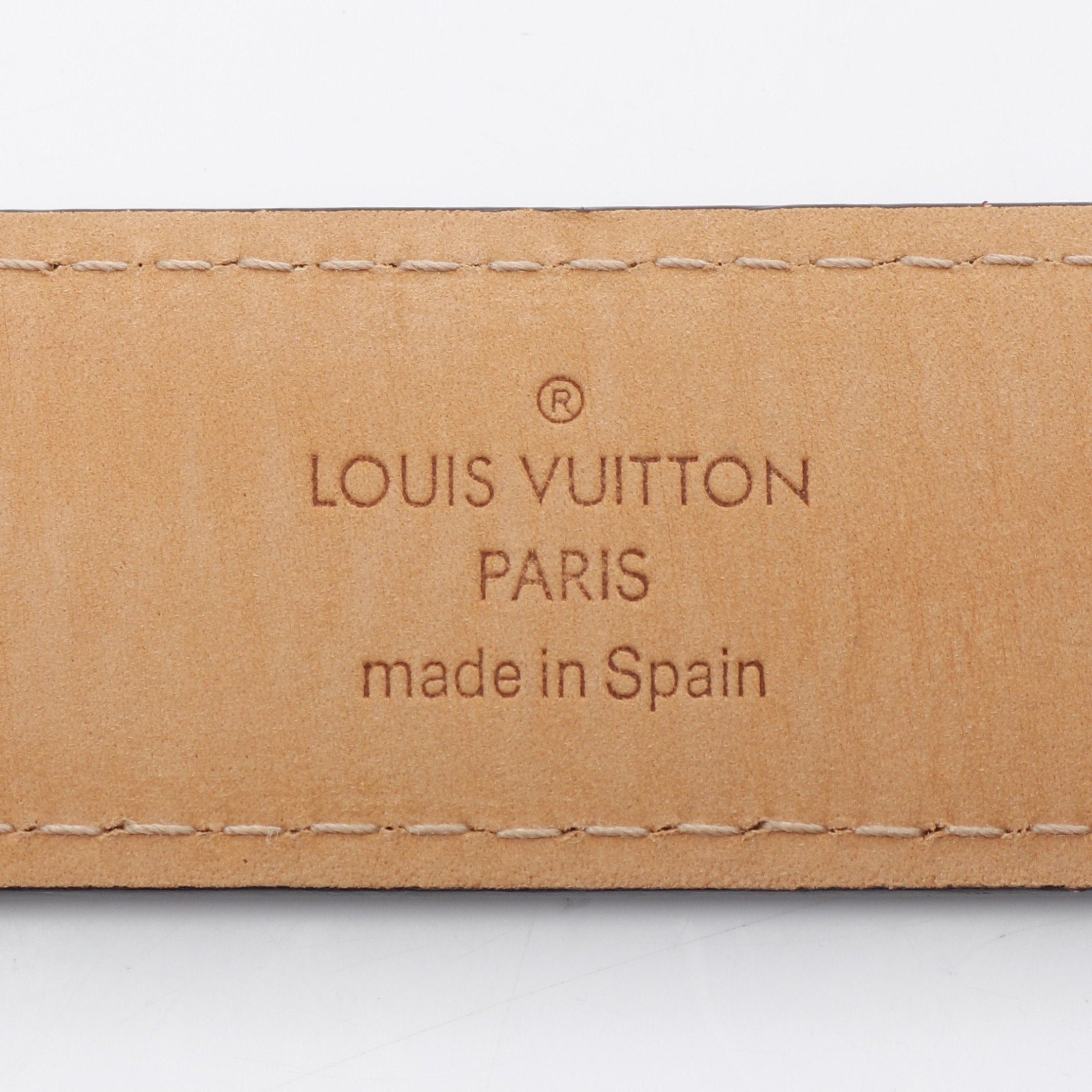 Louis Vuitton Louis Vuitton Ceinture Belt Brown Size ONE SIZE - 4 Thumbnail