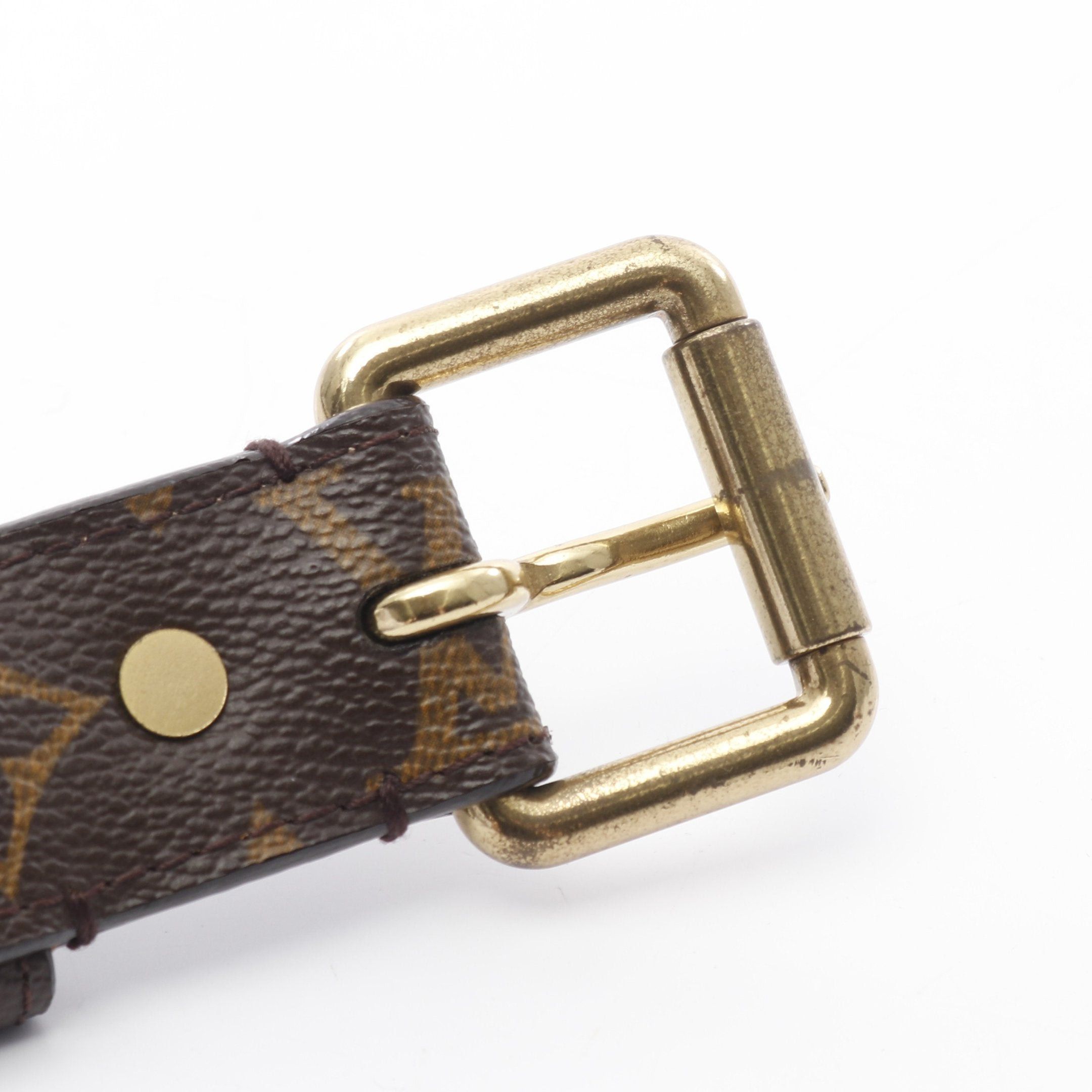 Louis Vuitton Louis Vuitton Ceinture Belt Brown Size ONE SIZE - 8 Thumbnail