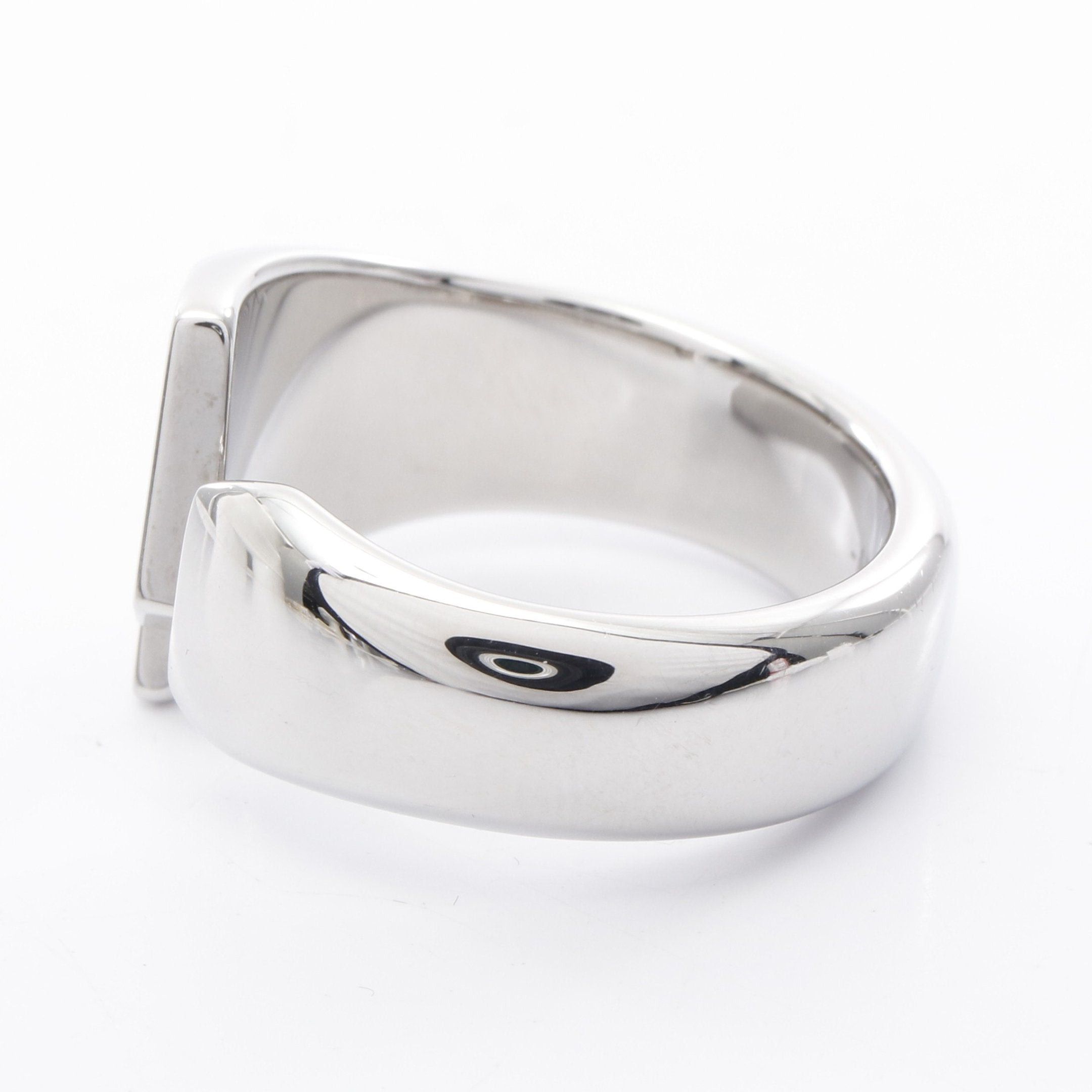 Hermes Hermes Carrousel Ring Silver Black Size ONE SIZE - 2 Thumbnail