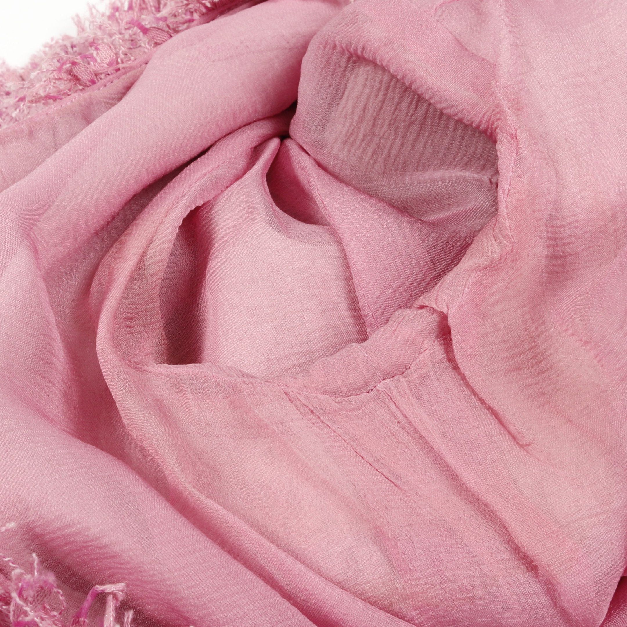 Chanel Chanel Tweed Blouse Cotton Nylon Pink Size ONE SIZE - 9 Thumbnail