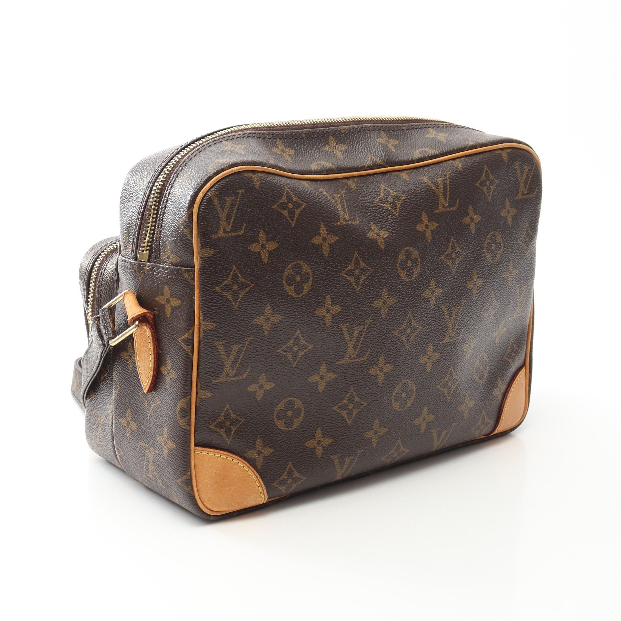 Louis Vuitton Louis Vuitton Nil Monogram Shoulder Bag Leather Brown Size ONE SIZE - 2 Thumbnail